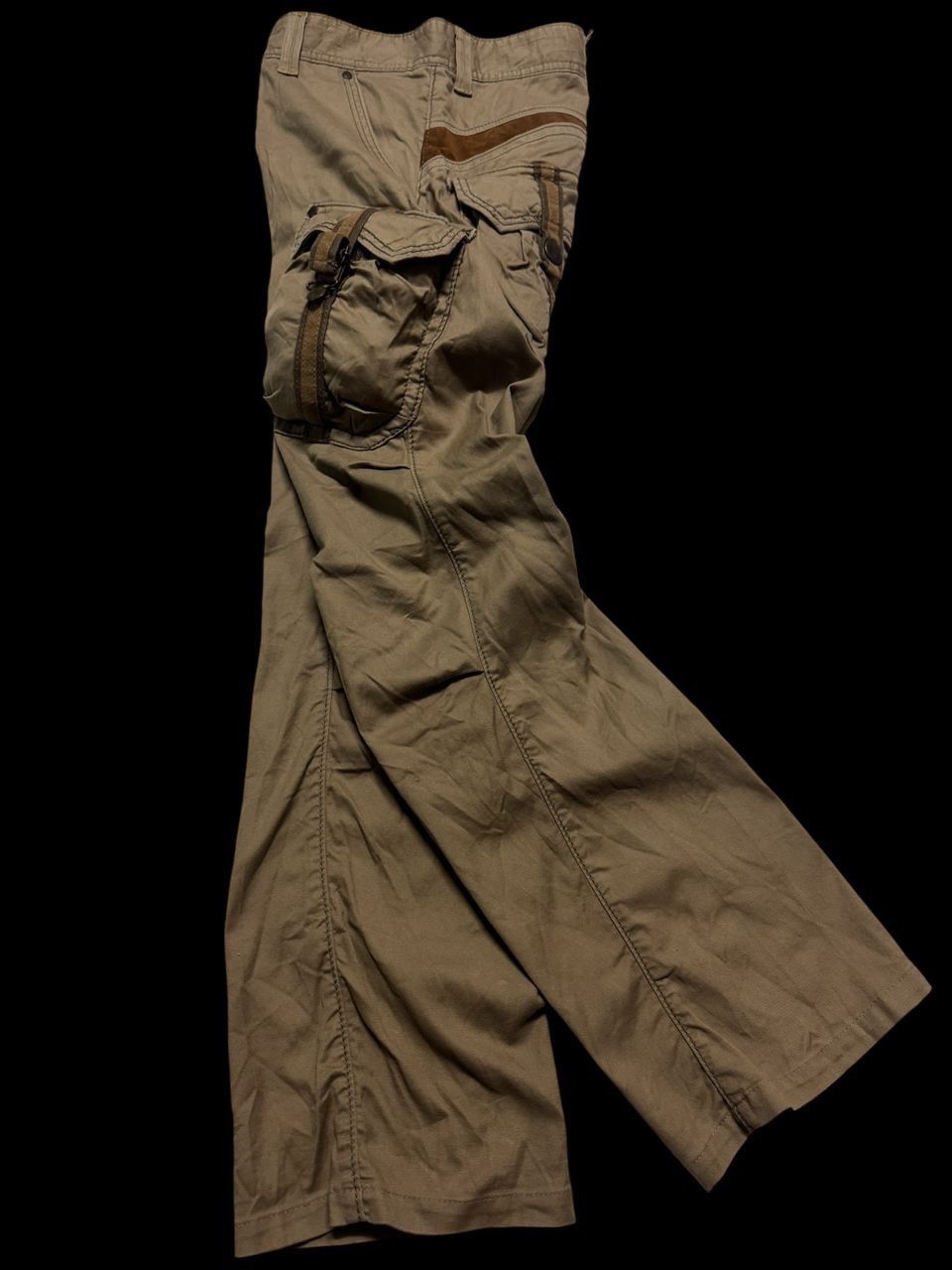 Edwin 💥Rare💥Vintage Edwin 3D Insane Pocket Bushpants Twist Leg Size US 32 / EU 48 - 3 Thumbnail
