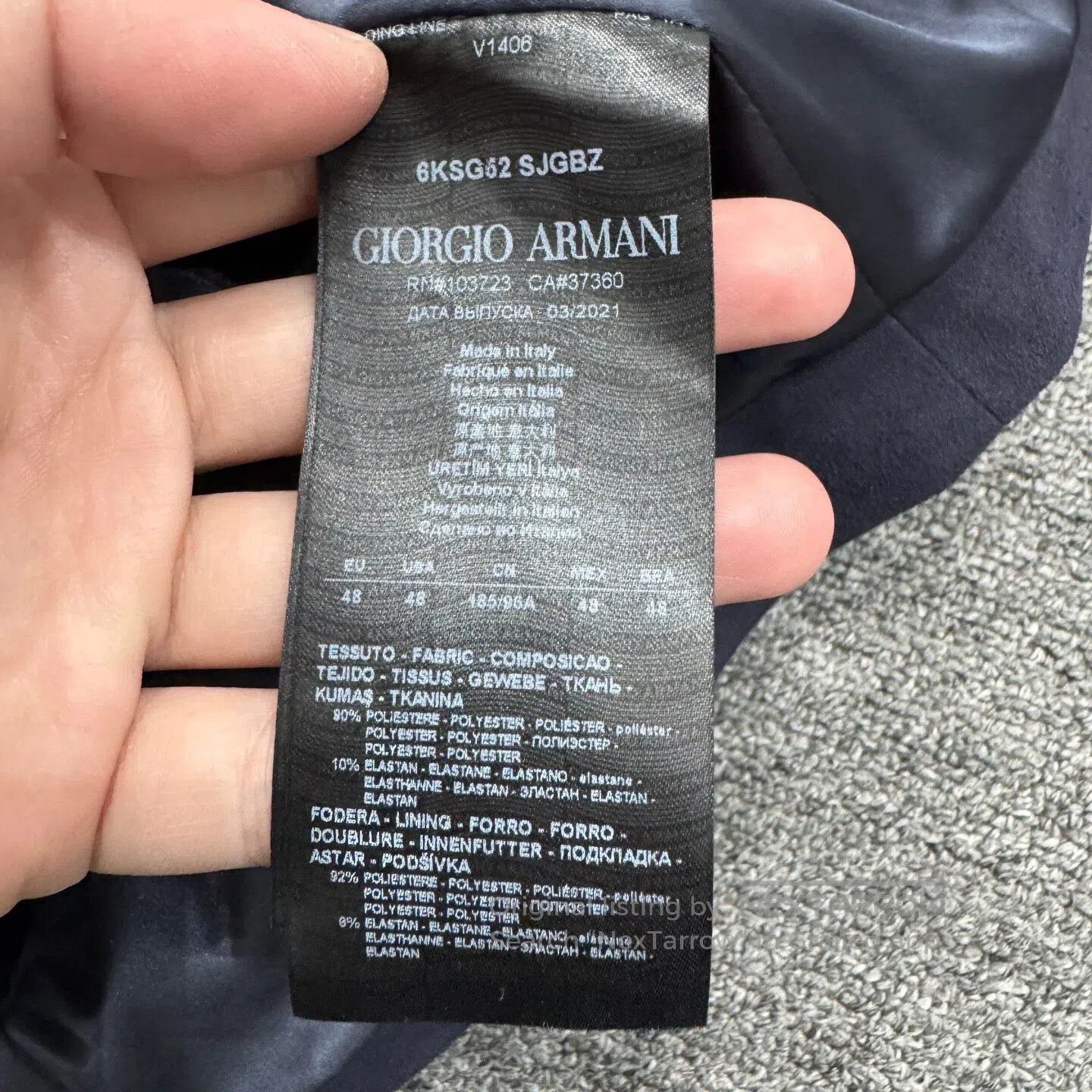 Giorgio Armani Giorgio Armani Leisure jacket| Size US M / EU 48-50 / 2 - 5 Thumbnail