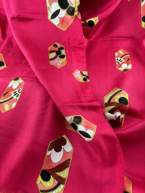 Bvlgari Silk stole Bvlgari Size ONE SIZE - 9 Thumbnail