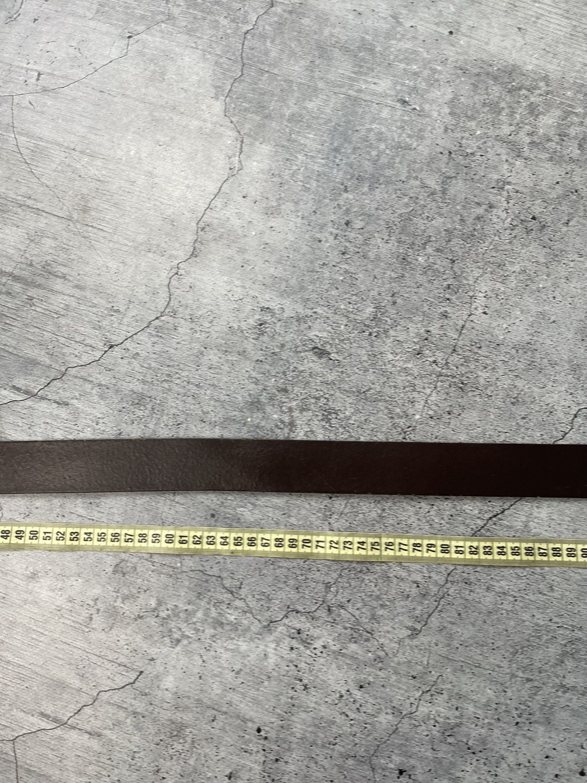 Diesel Vintage Diesel Leather Belt 90s Y2K Avant-Garde 112cm Size ONE SIZE - 9 Thumbnail