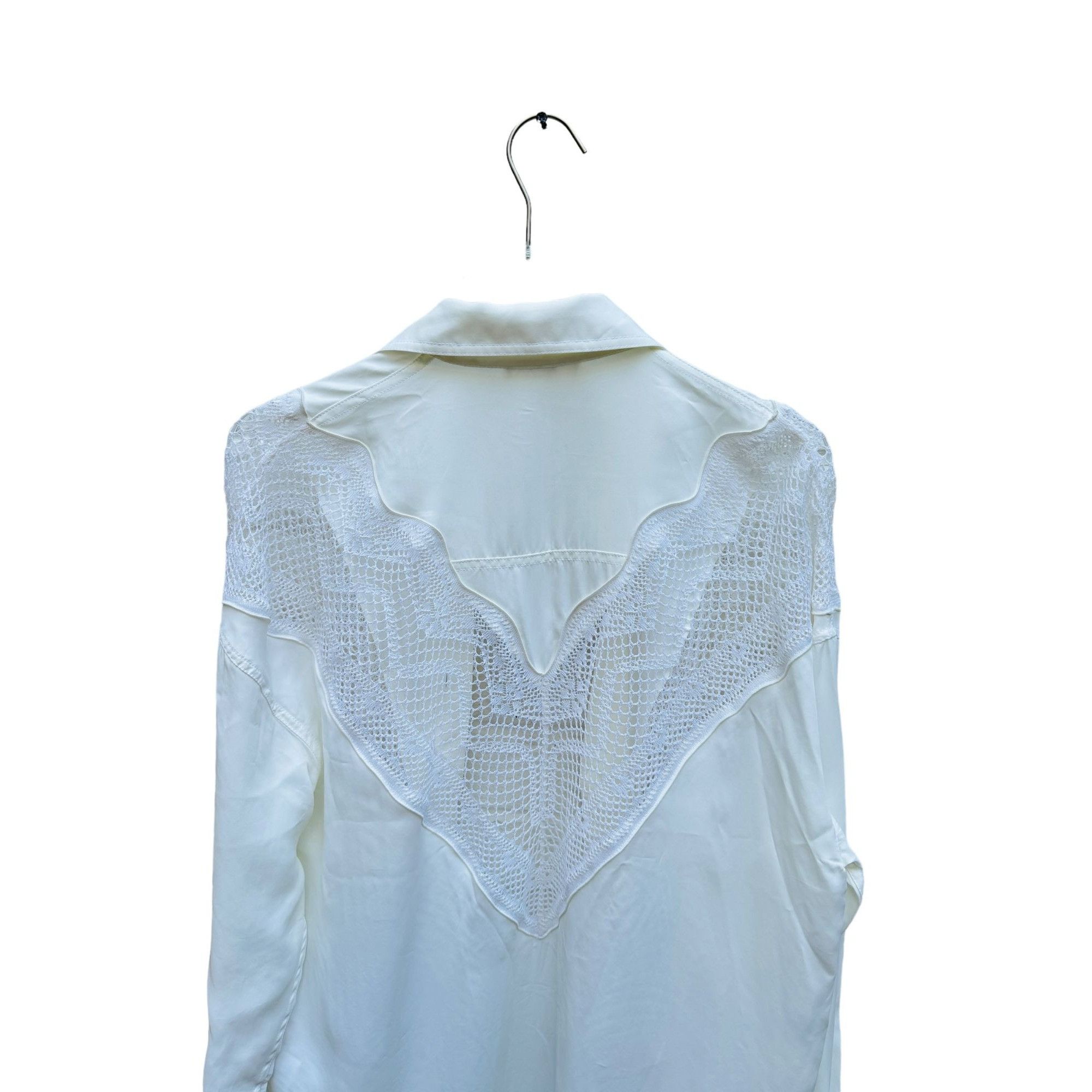 Celine Phoebe Philo SS 2018 White Button down shirt Size XS / US 0-2 / IT 36-38 - 6 Thumbnail