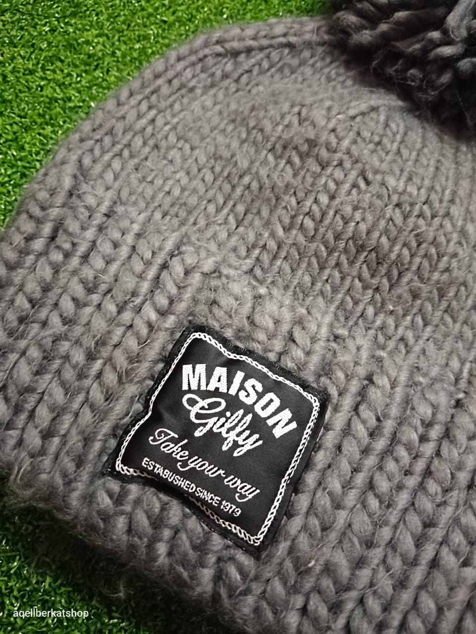 Japanese Brand MAISON GILFY Snowcap Beanie Size ONE SIZE - 4 Thumbnail