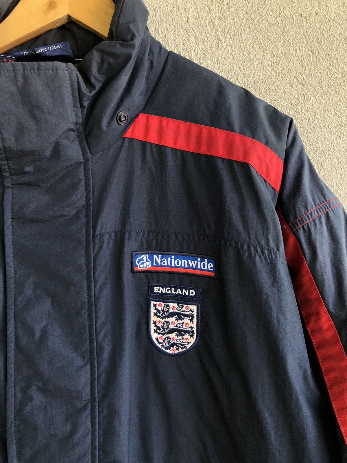 Umbro Vintage Nationwide England Pro Training Jacket Size US L / EU 52-54 / 3 - 7 Thumbnail