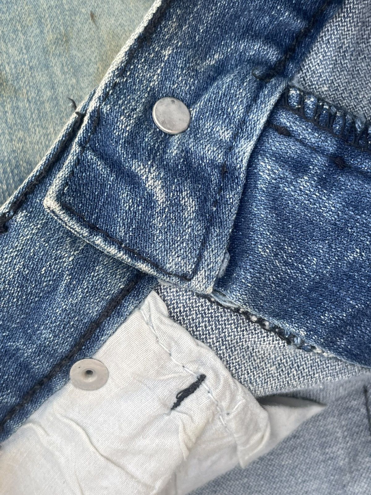 Designer × Hells Bells Hells Bells Distresed Denim Size US 32 / EU 48 - 18 Thumbnail