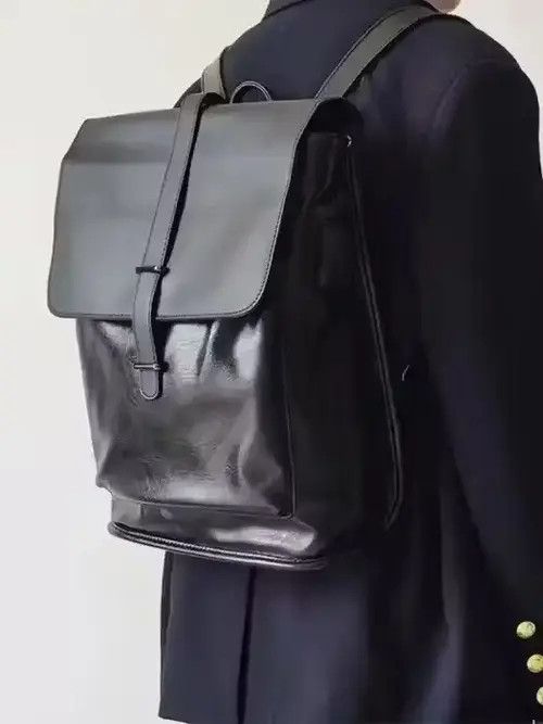 Other Retro fashion pu leather usb port backpack Size ONE SIZE - 2 Thumbnail