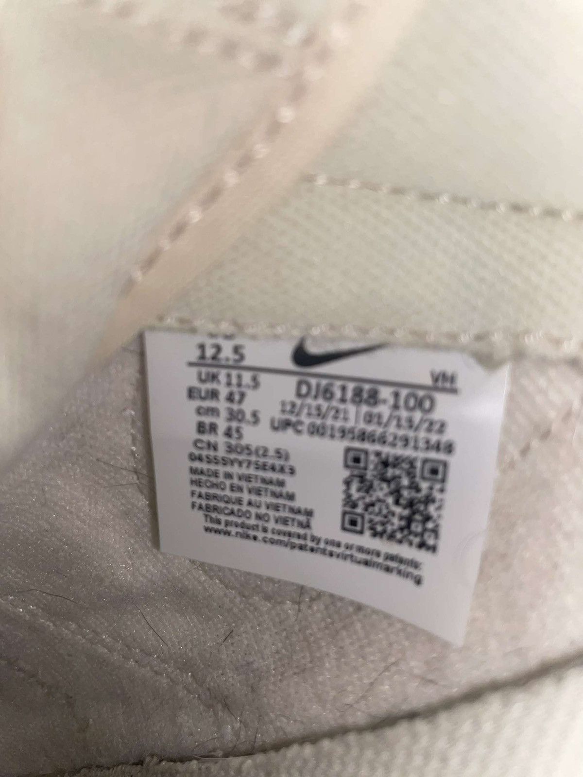 Nike Nike Dunk Low Coconut Milk Size US 12.5 / EU 45-46 - 6 Thumbnail