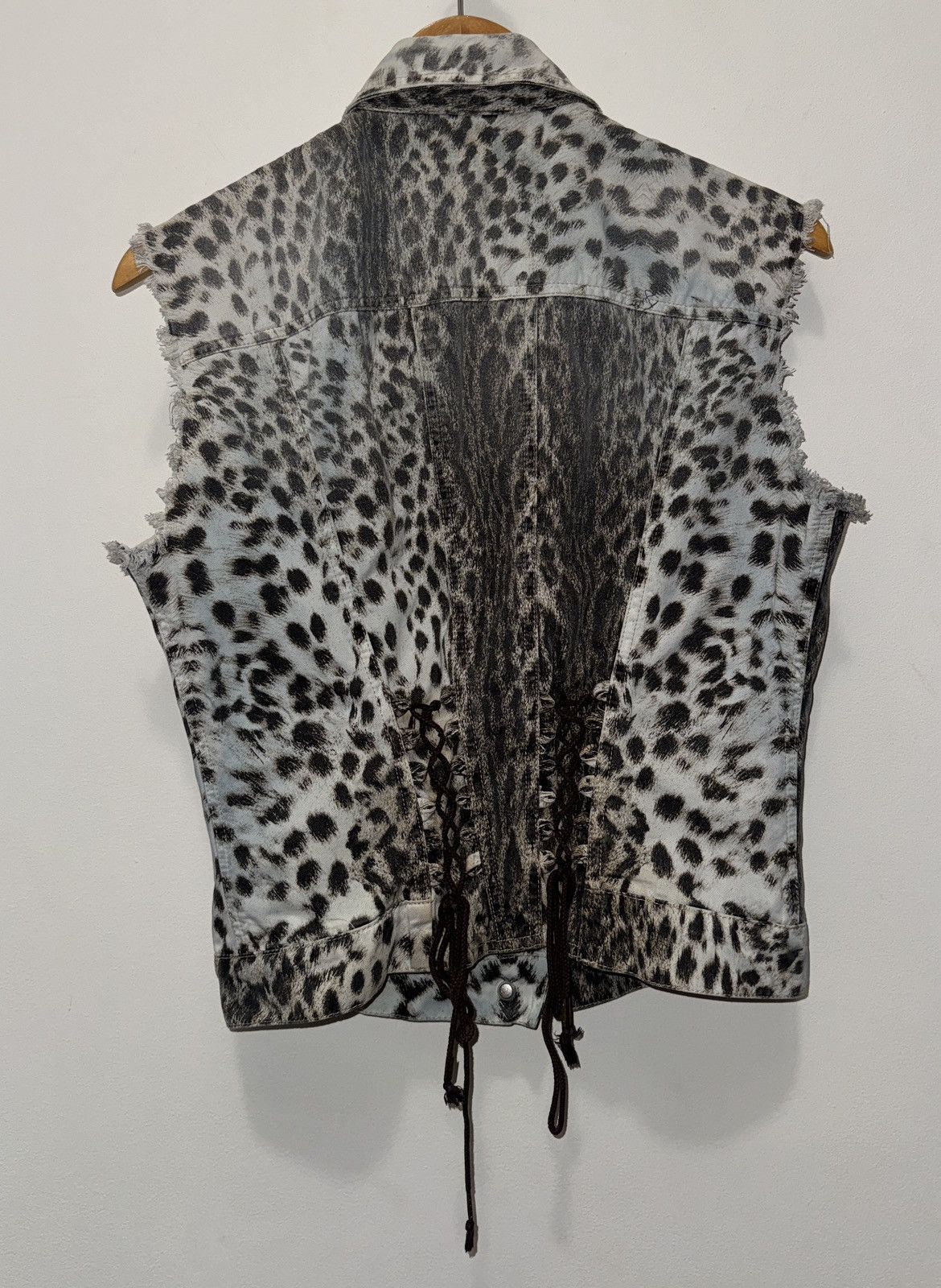 Just Cavalli × Vintage RARE Vintage Just Cavalli Animal Print Denim Set Size M / US 6-8 / IT 42-44 - 3 Thumbnail
