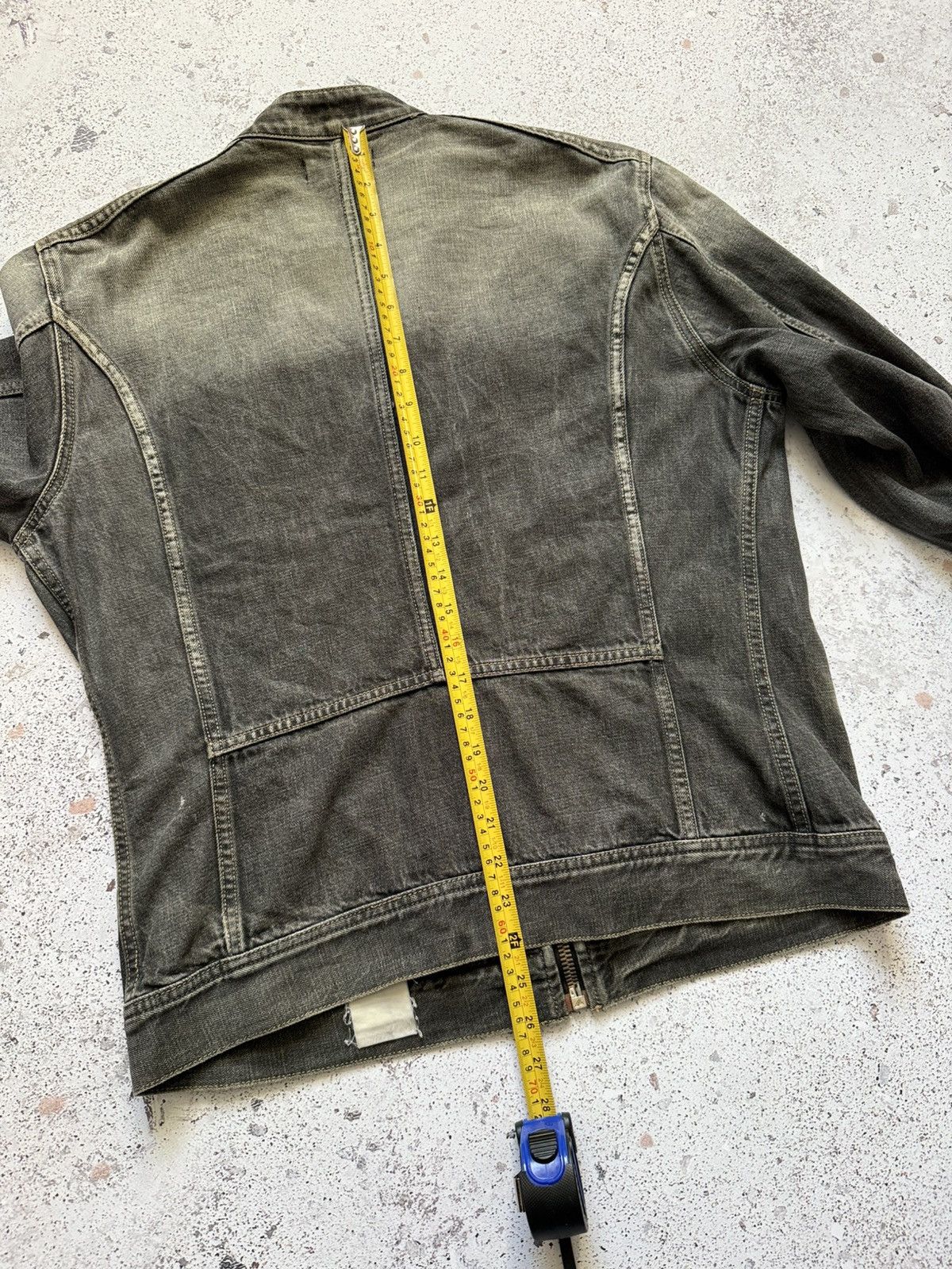 Diesel Vintage Diesel bomber moto jacket washed sun faded Size US XL / EU 56 / 4 - 16 Thumbnail