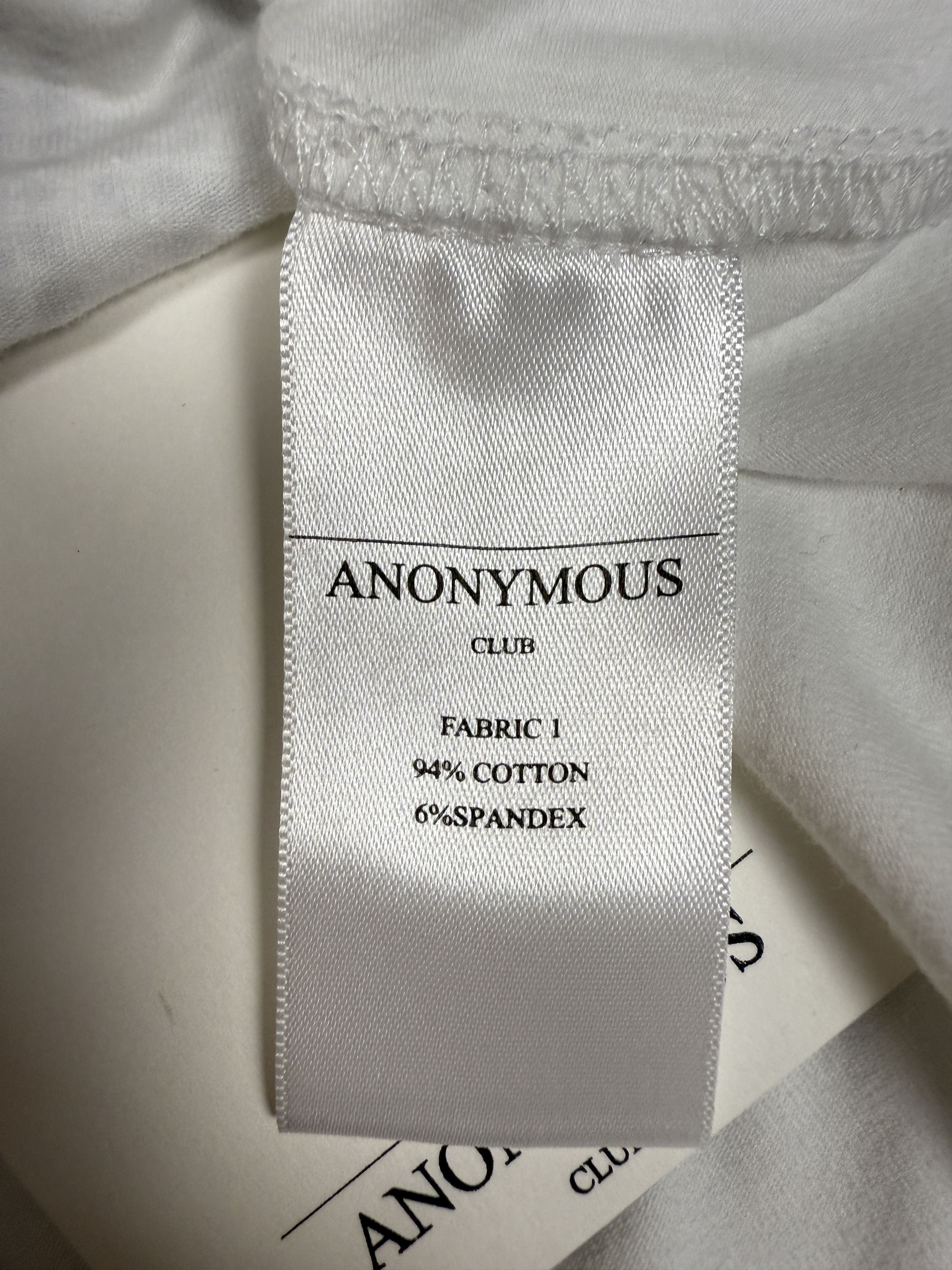 Anonymous Club $345 Anonymous Club Club De Couture Baby Tee Size S / US 4 / IT 40 - 14 Thumbnail