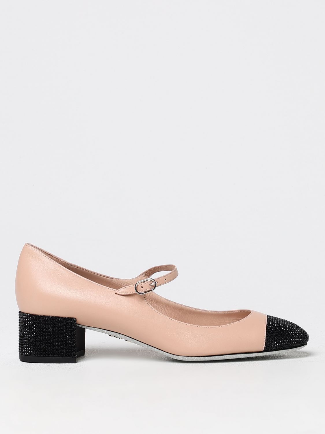 Rene Caovilla High Heel Shoes Woman Blush Pink