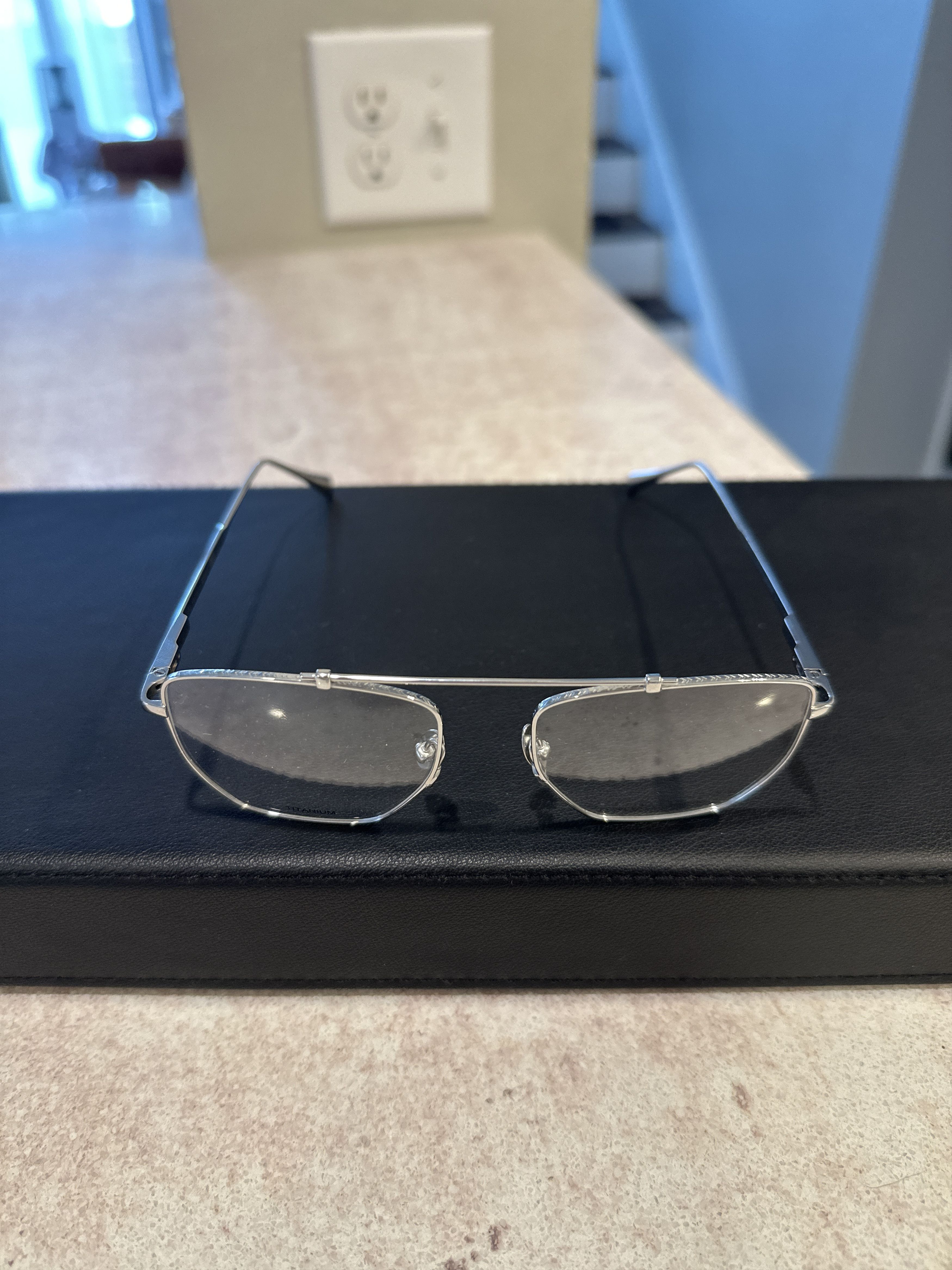 John Varvatos VJV190 51-17-145 Silver Glasses Size ONE SIZE - 11 Thumbnail
