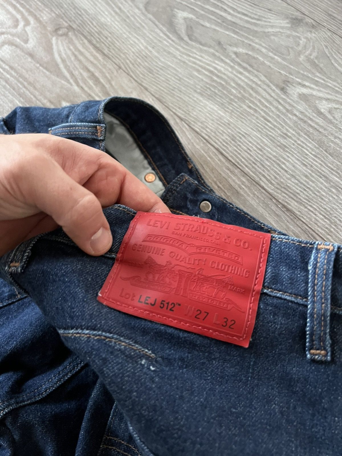 Levi's ‼️Rare Levi’s Enginered Premium Quality LEJ 512 Red Tab Jeans Size US 28 / EU 44 - 12 Thumbnail