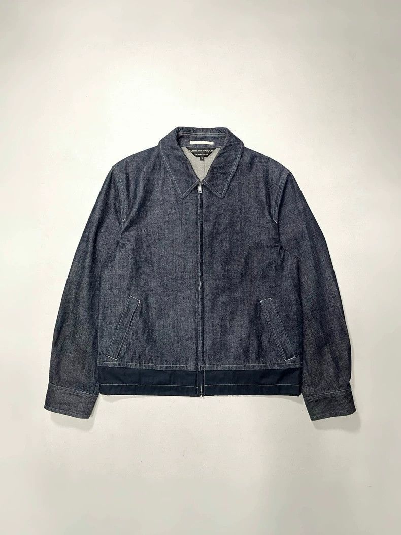 comme des garcons 2002ss show denim zipper-2506