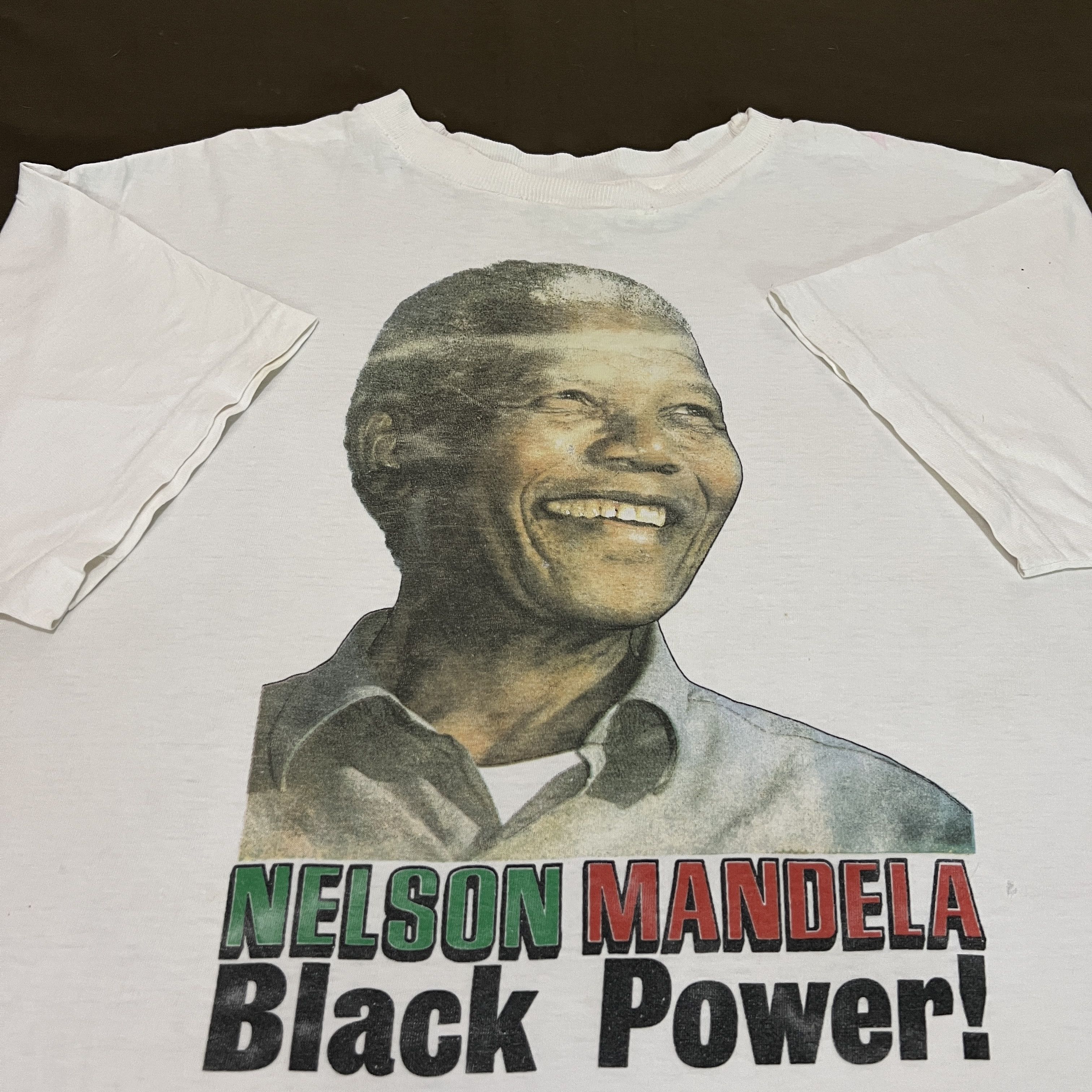 Vintage Vintage 90s Nelson Mandela Black History Promo Tee XL Size US XL / EU 56 / 4 - 2 Thumbnail