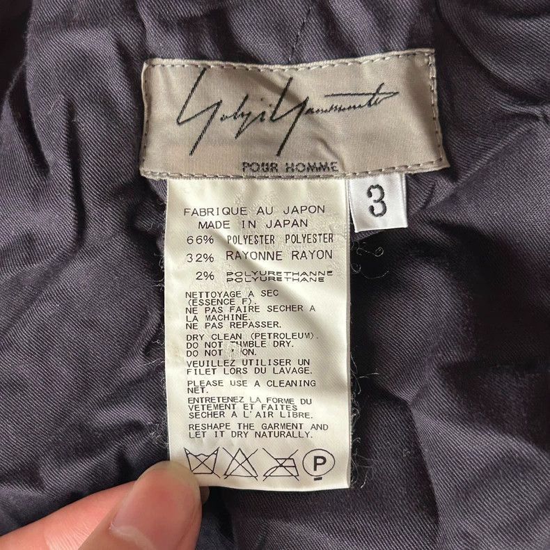 Yohji Yamamoto Yohji Yamamoto Yohji Yamamoto Striped Pleated Pants 2016 Size US 36 / EU 52 - 4 Thumbnail