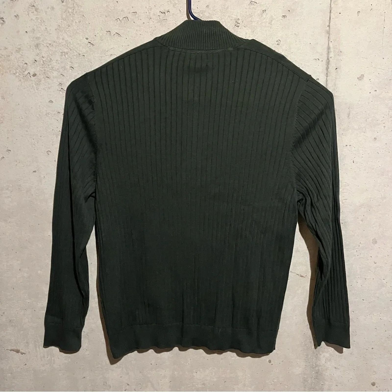Alfani NWT ALFANI Men's Full Zip Up Ribbed Nordic Sweater Size XL Size US XL / EU 56 / 4 - 4 Thumbnail