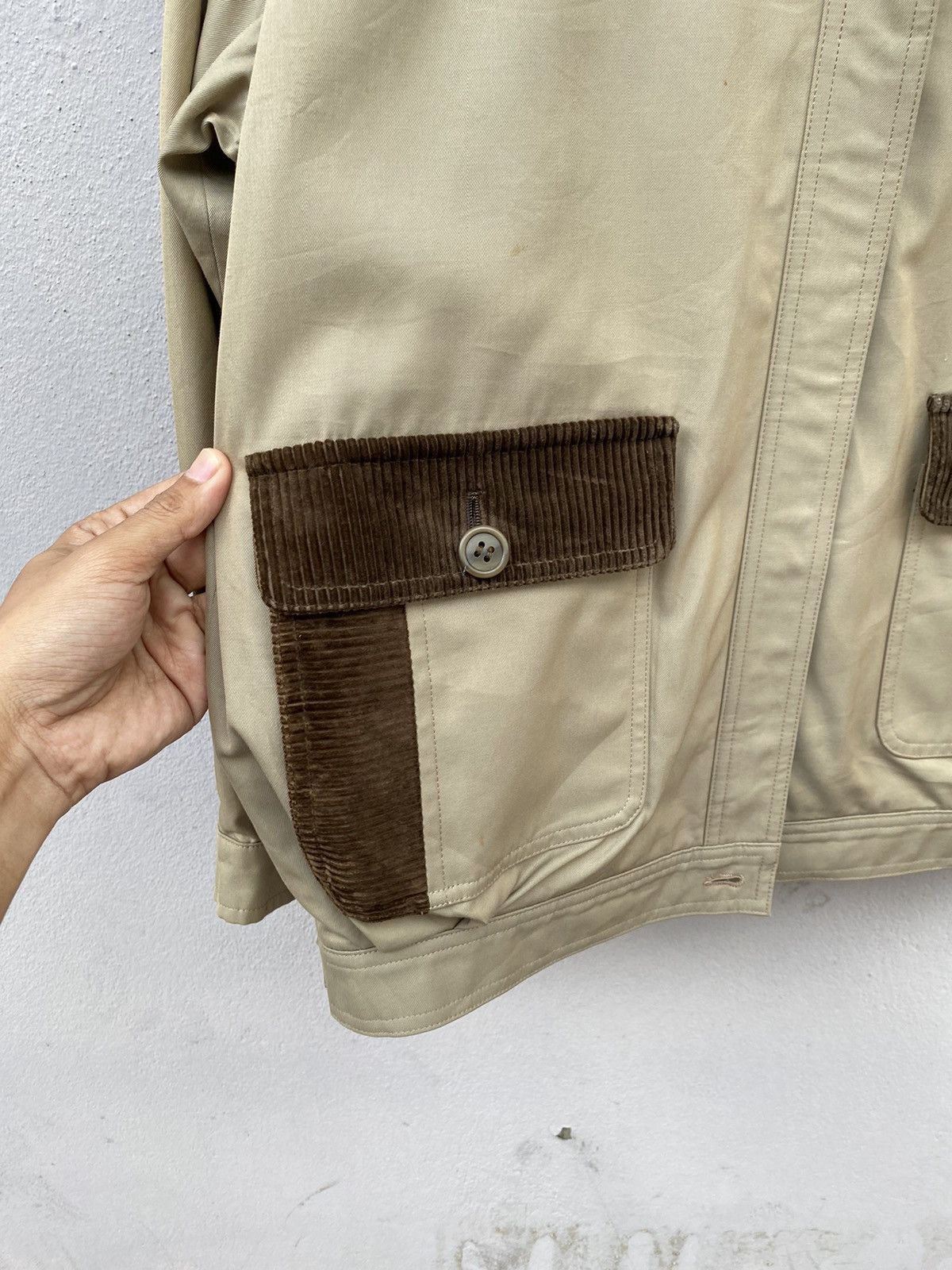 Burberry BURBERRY PRORSUM Padded Corduroy Nova Checkered Rare Jacket Size US M / EU 48-50 / 2 - 8 Thumbnail