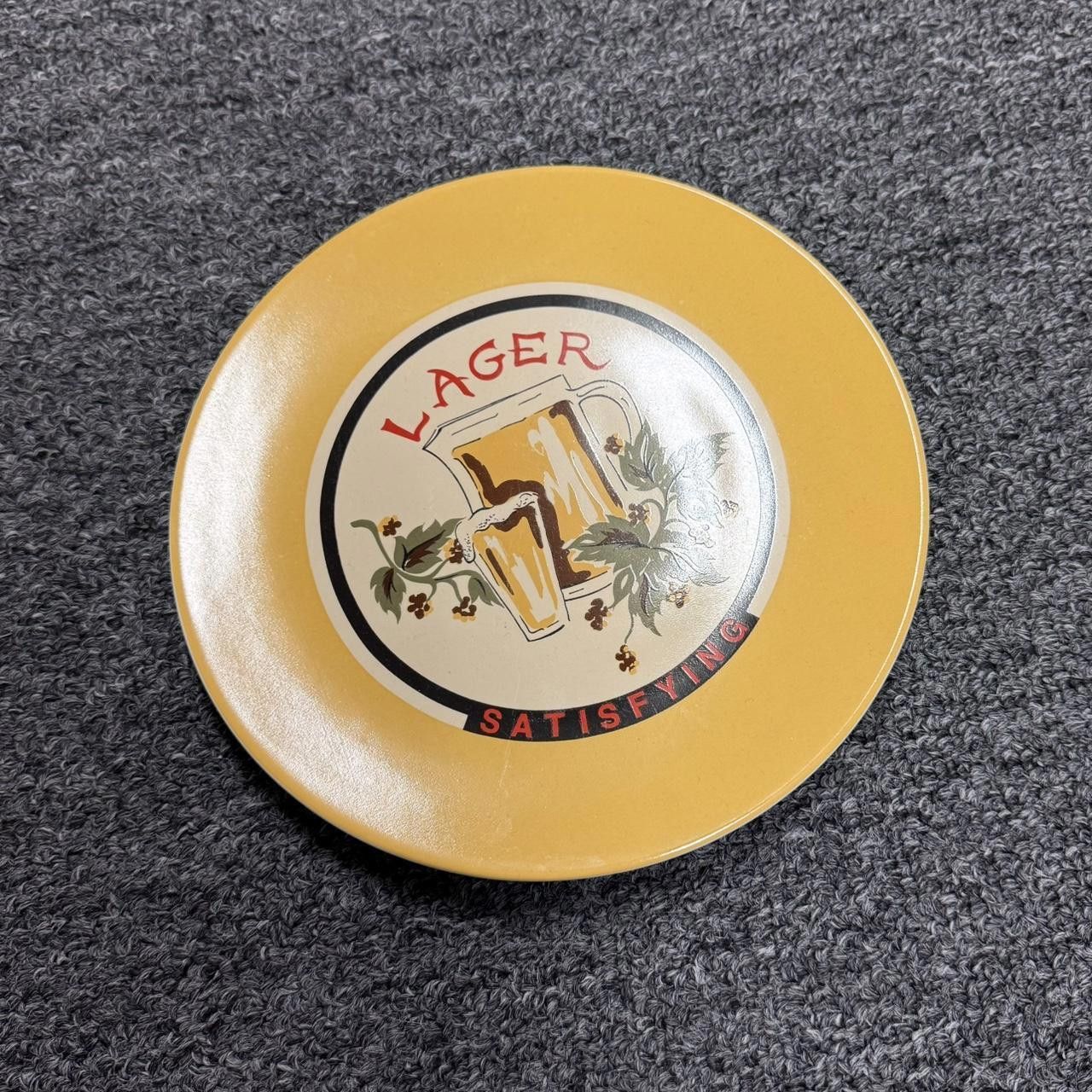 Designer Yellow Lager Plate Size ONE SIZE - 2 Thumbnail