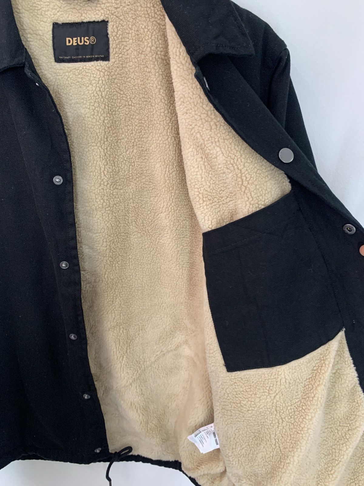 Deus Ex Machina DEUS CUSTOM CYCLES LATHAM CANVAS COACH JACKET Size US L / EU 52-54 / 3 - 7 Thumbnail