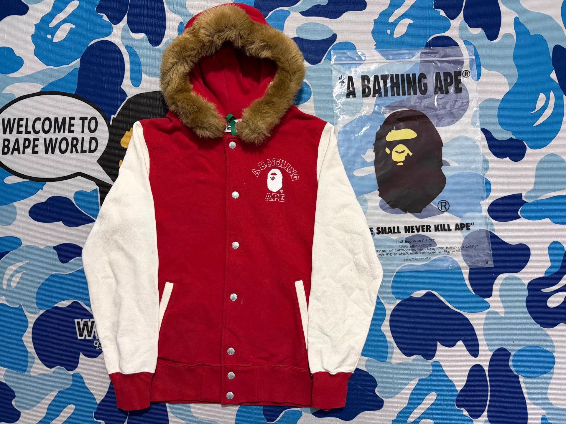 Bape BAPE Mountain Fur Collar Jacket Size US S / EU 44-46 / 1 - 1 Thumbnail