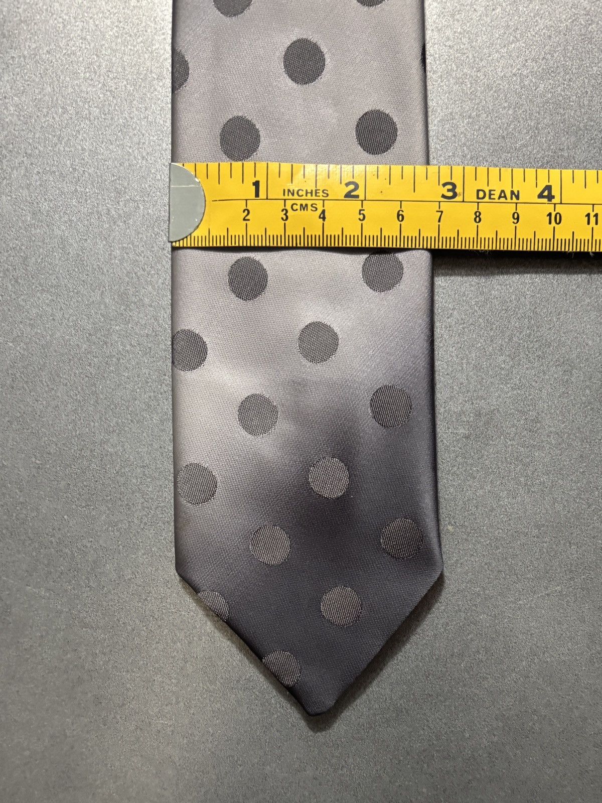 Vintage 1970s Vintage Polka Dot Necktie Gradient Ombre Polyester Tie Size ONE SIZE - 6 Thumbnail