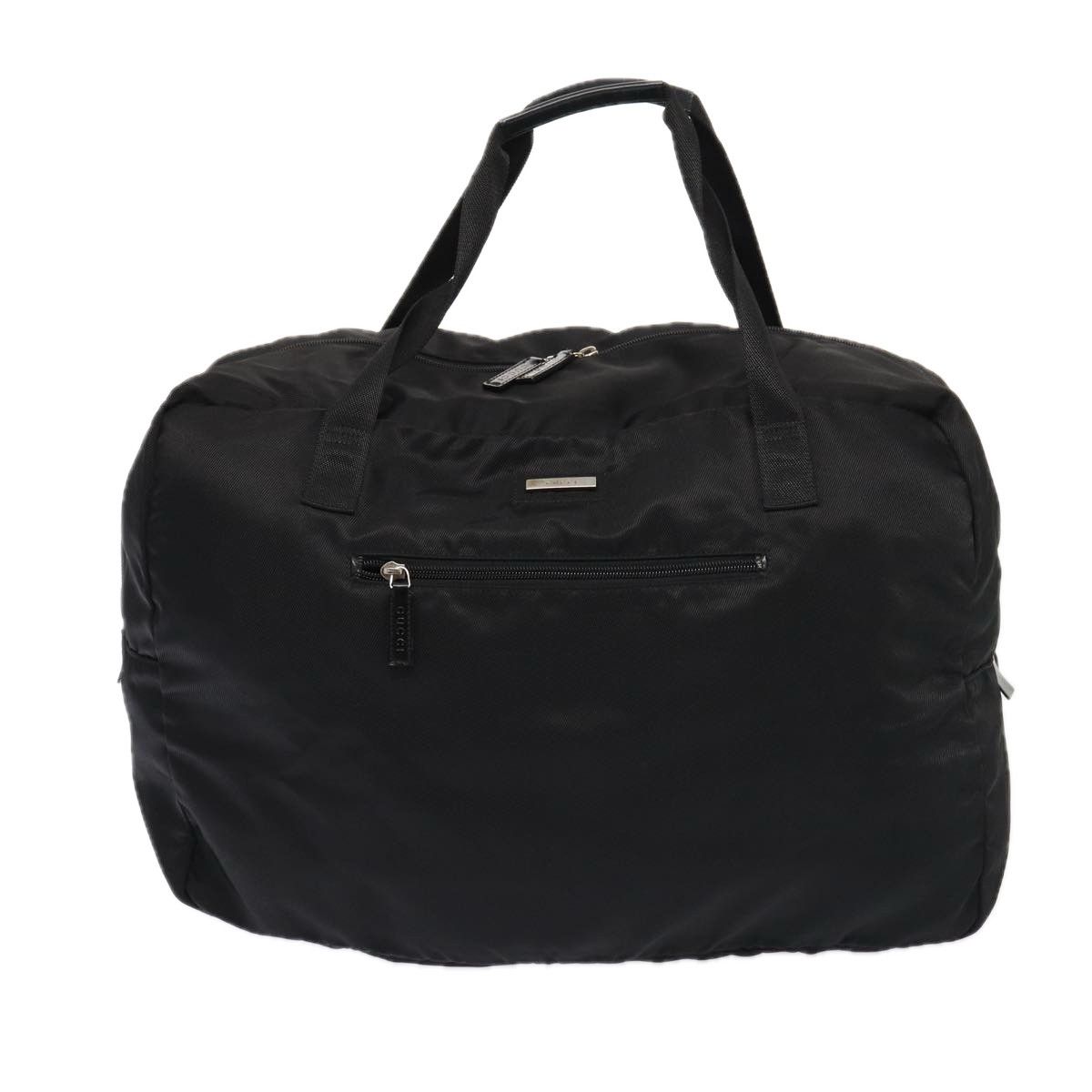 Gucci -- Black Synthetic Travel Bag (Pre-Owned) Size ONE SIZE - 1 Thumbnail