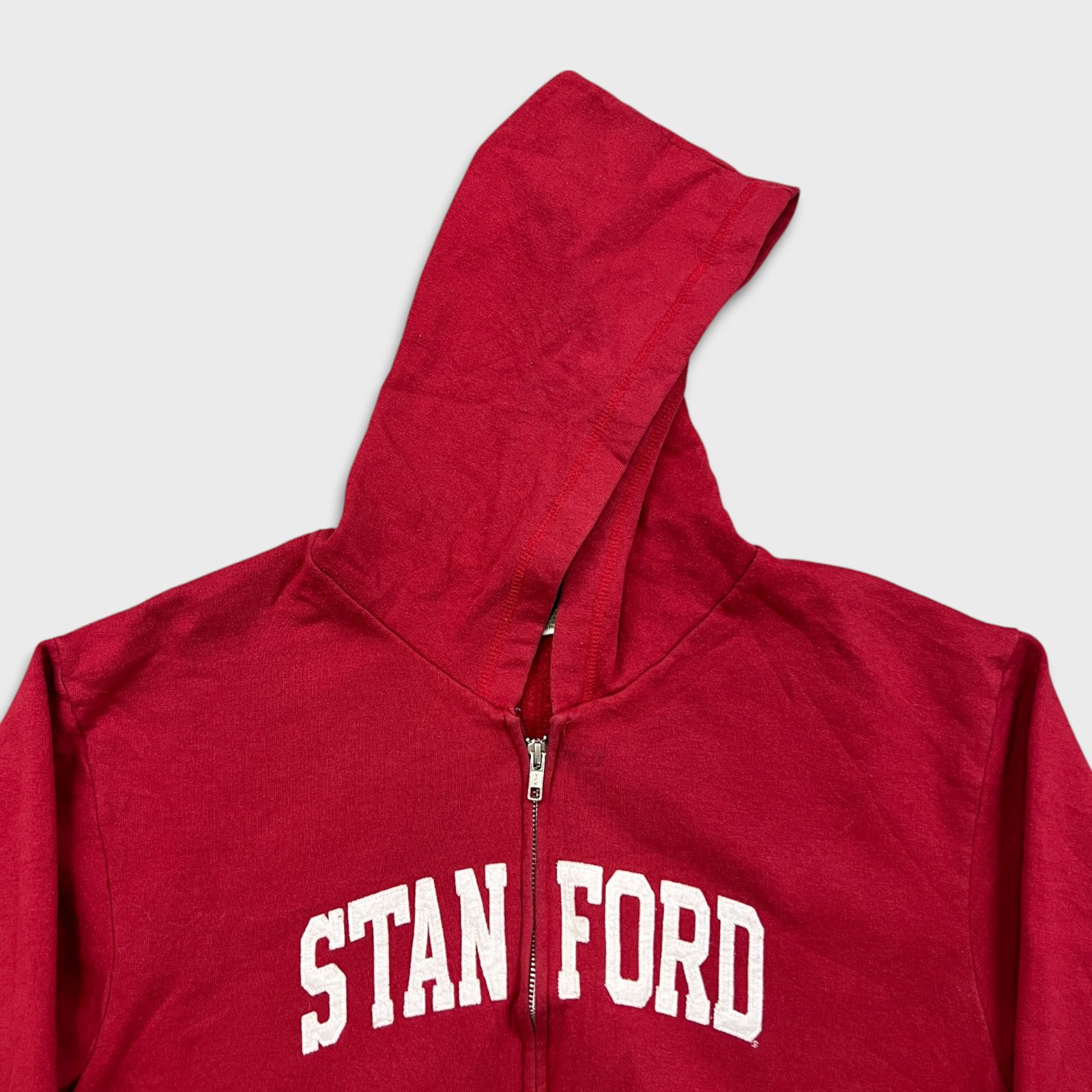 Champion × Vintage Vintage Champion Stanford University Hoodie Small Zip 90s Size US S / EU 44-46 / 1 - 2 Thumbnail