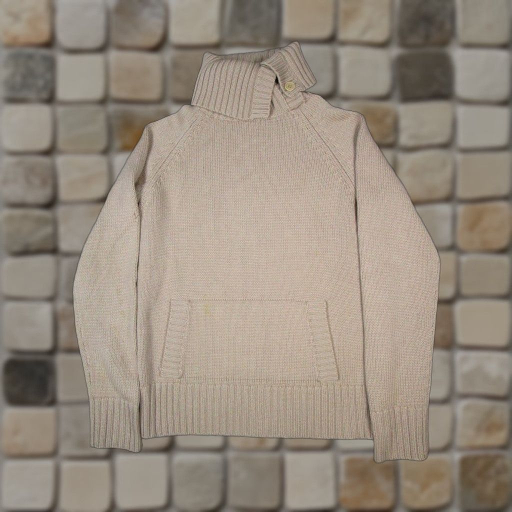 Theory Theory Sweater Womens Medium Brown Wool Knit Turtleneck | Pullover Knit Wool Sweater | Theory Womens M Brown Knit Turtleneck Sweater Size M / US 6-8 / IT 42-44 - 1 Thumbnail