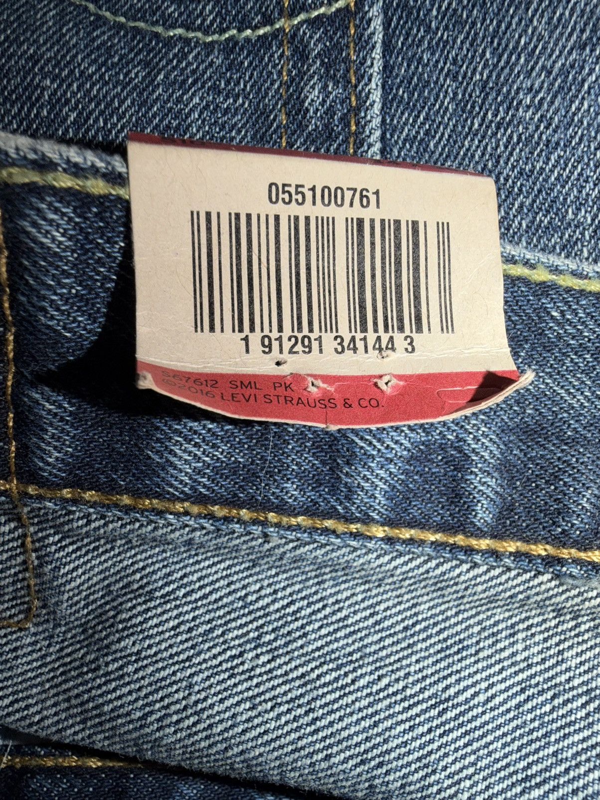 Levi's 510 Skinny Fit Jeans Size US 34 / EU 50 - 8 Thumbnail