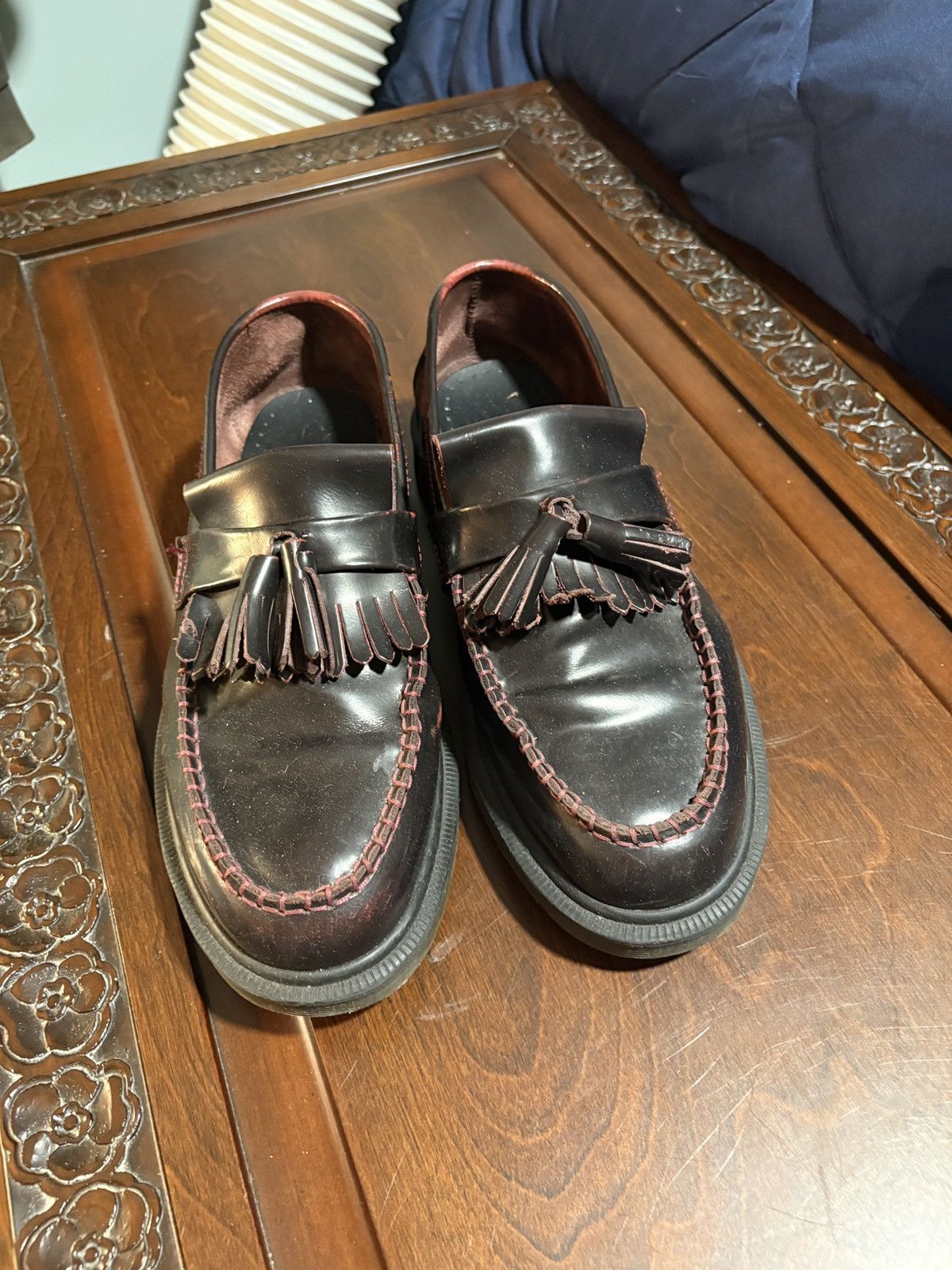 Dr. Martens × Stussy Dr. Martens x Stussy Penton Loafers - Red
