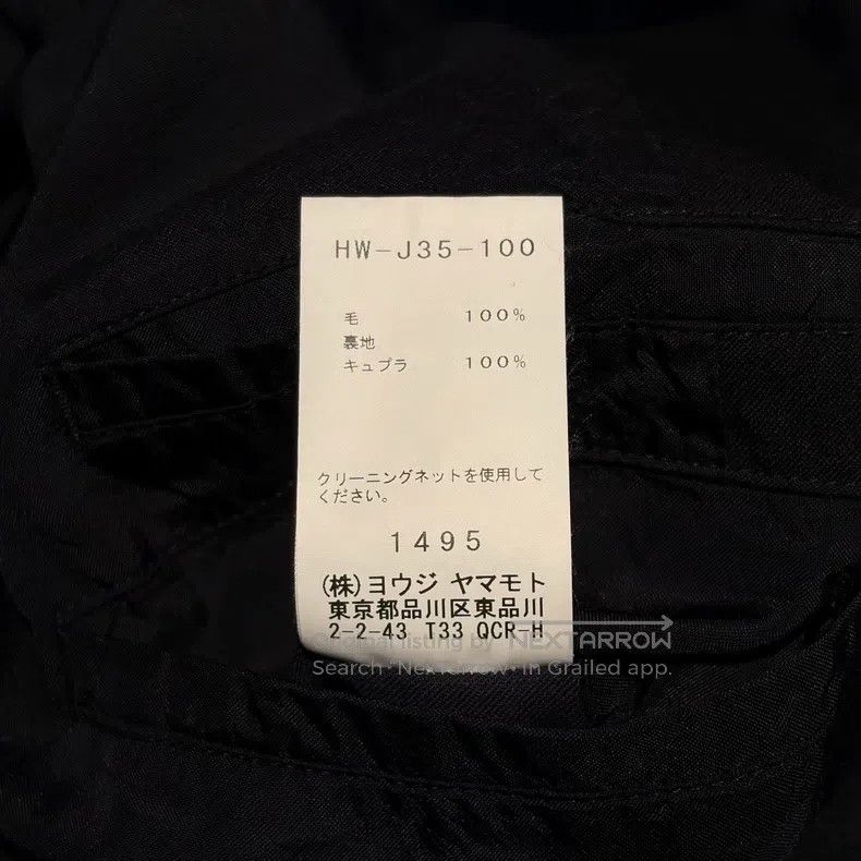 Yohji Yamamoto YOHJI YAMAMOTO Sleeve Replacement Deformable Suit Size US M / EU 48-50 / 2 - 7 Thumbnail