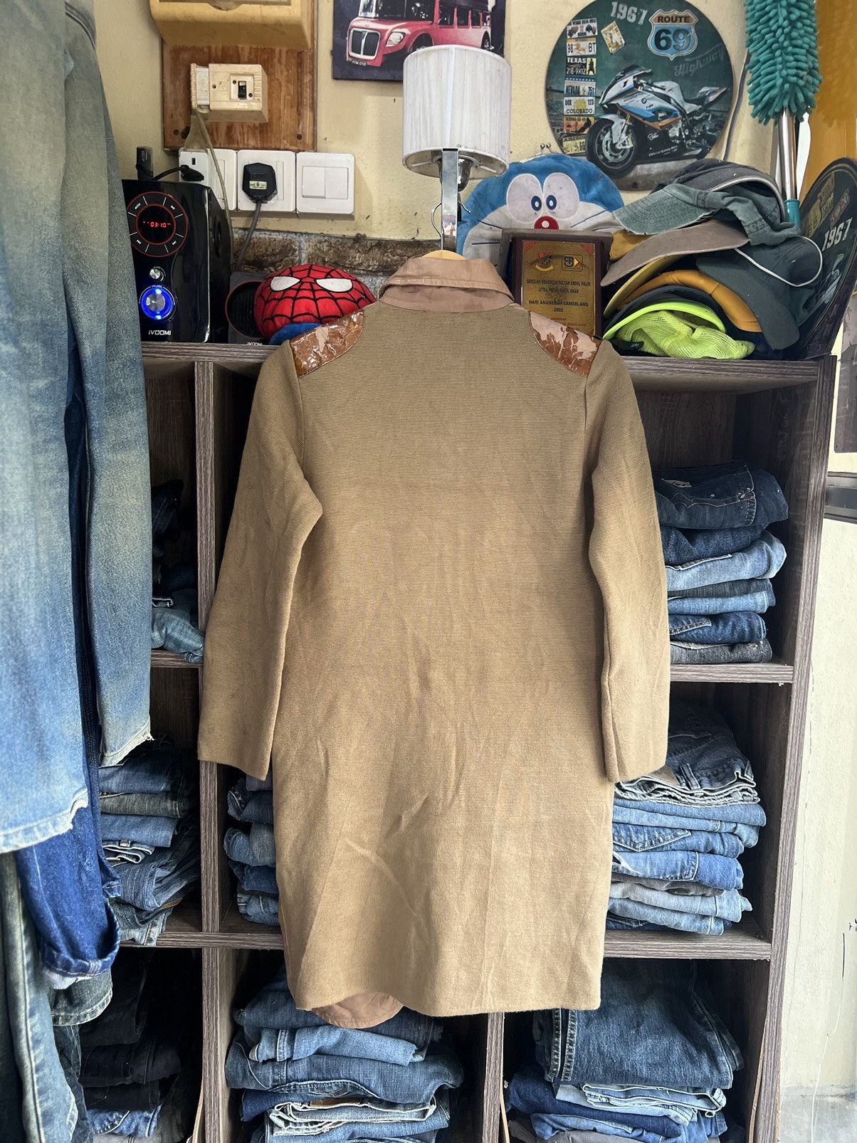 MAX&Co. 🔥Made in Italy Max & Co. Tricot Goat Leather Jacket Size S / US 4 / IT 40 - 3 Thumbnail