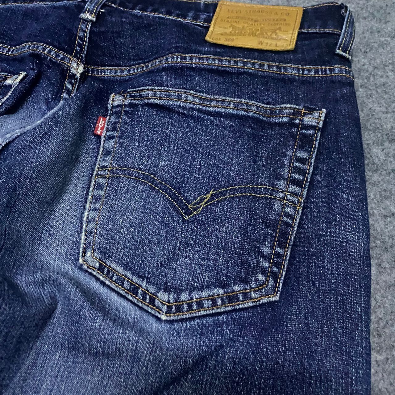 Levi's 💥Best offer💥Vintage Levis Lot 569 Big E Distressed Denim Size US 34 / EU 50 - 9 Thumbnail