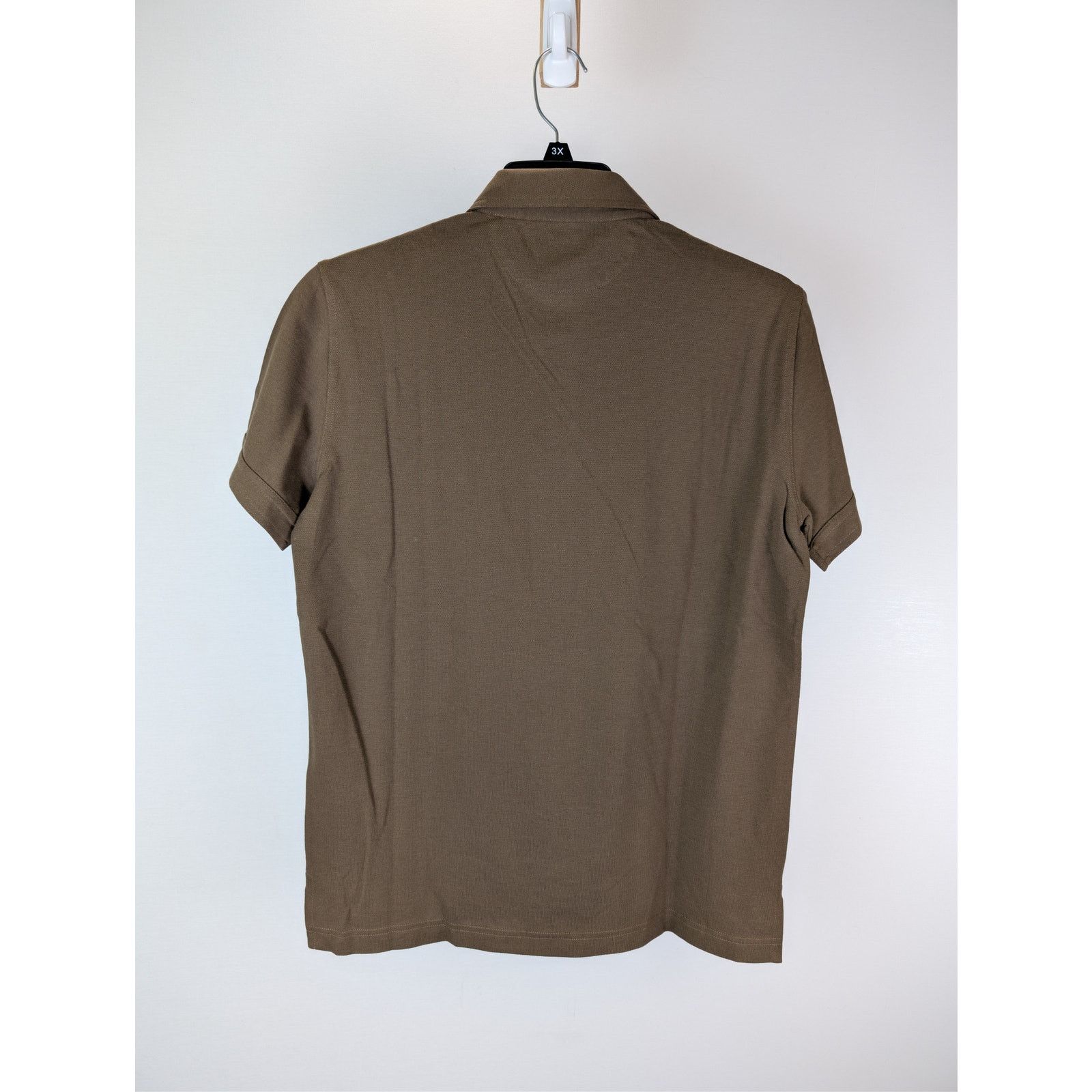 Tom Ford o1rshd1 Cut And Sewn Polo Shirt Knitted Polo Shirt in Cigar Size US M / EU 48-50 / 2 - 10 Thumbnail