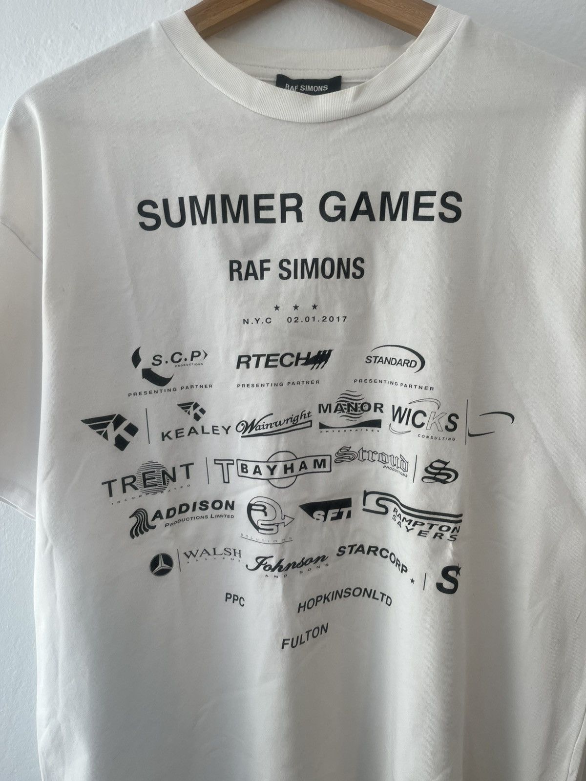 Raf Simons Raf Simons 17/18 Summer Games T Size US S / EU 44-46 / 1 - 2 Thumbnail