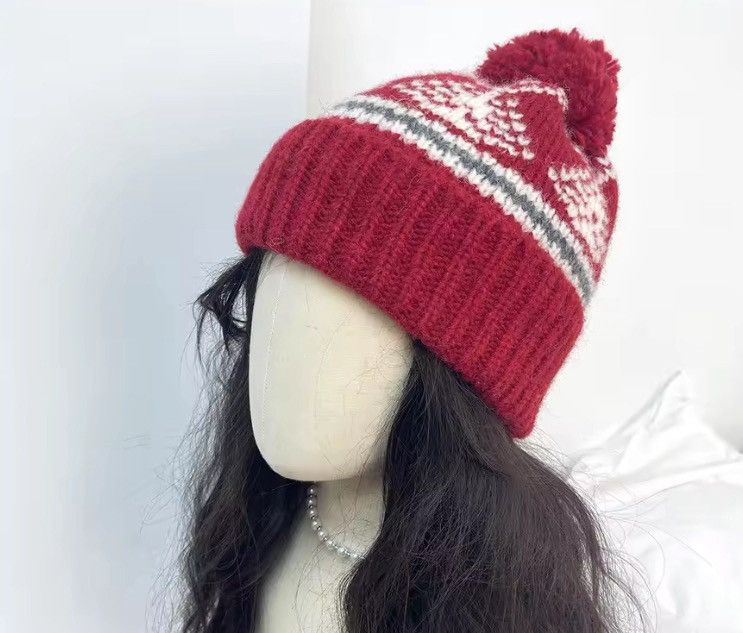 Other Island Knitted Wool Beanie Hat Size ONE SIZE - 2 Thumbnail