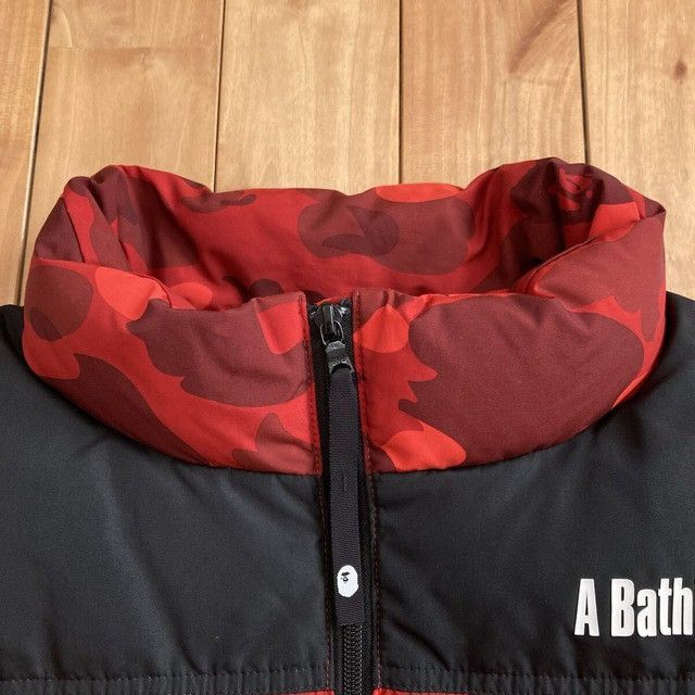 Bape BAPE Red Camo Puffer Down Vest a bathing ape Size US XL / EU 56 / 4 - 4 Thumbnail