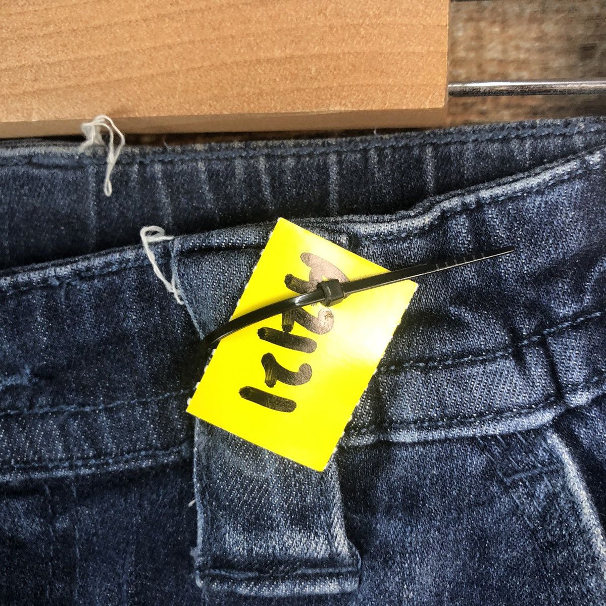 Japanese Brand Field Core japan utility Blue Denim jogger Pants #A2116 Size US 29 - 15 Thumbnail