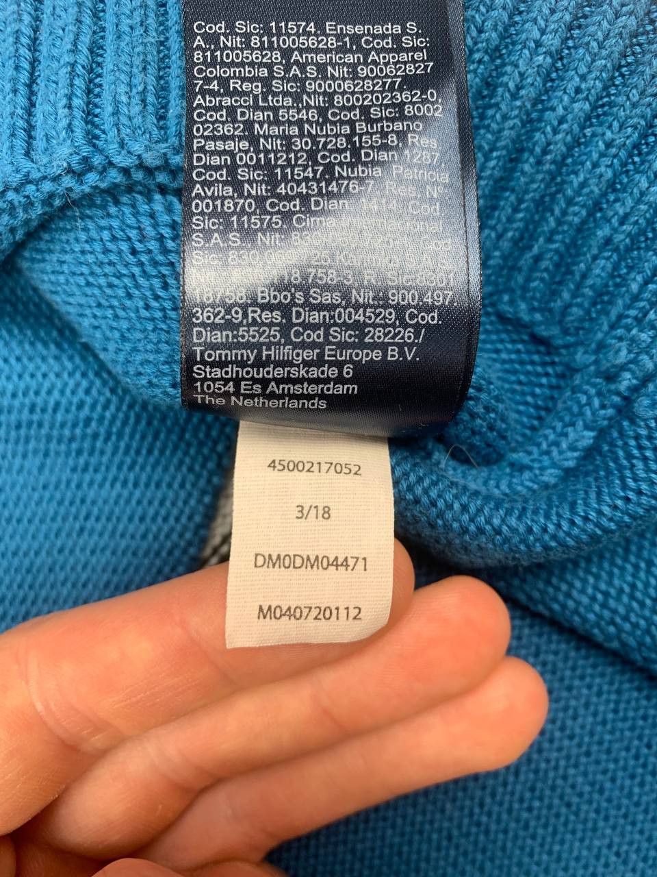 Tommy Jeans Tommy Jeans Sweater L Multicolor Logo Retro Colorblock Size US L / EU 52-54 / 3 - 17 Thumbnail