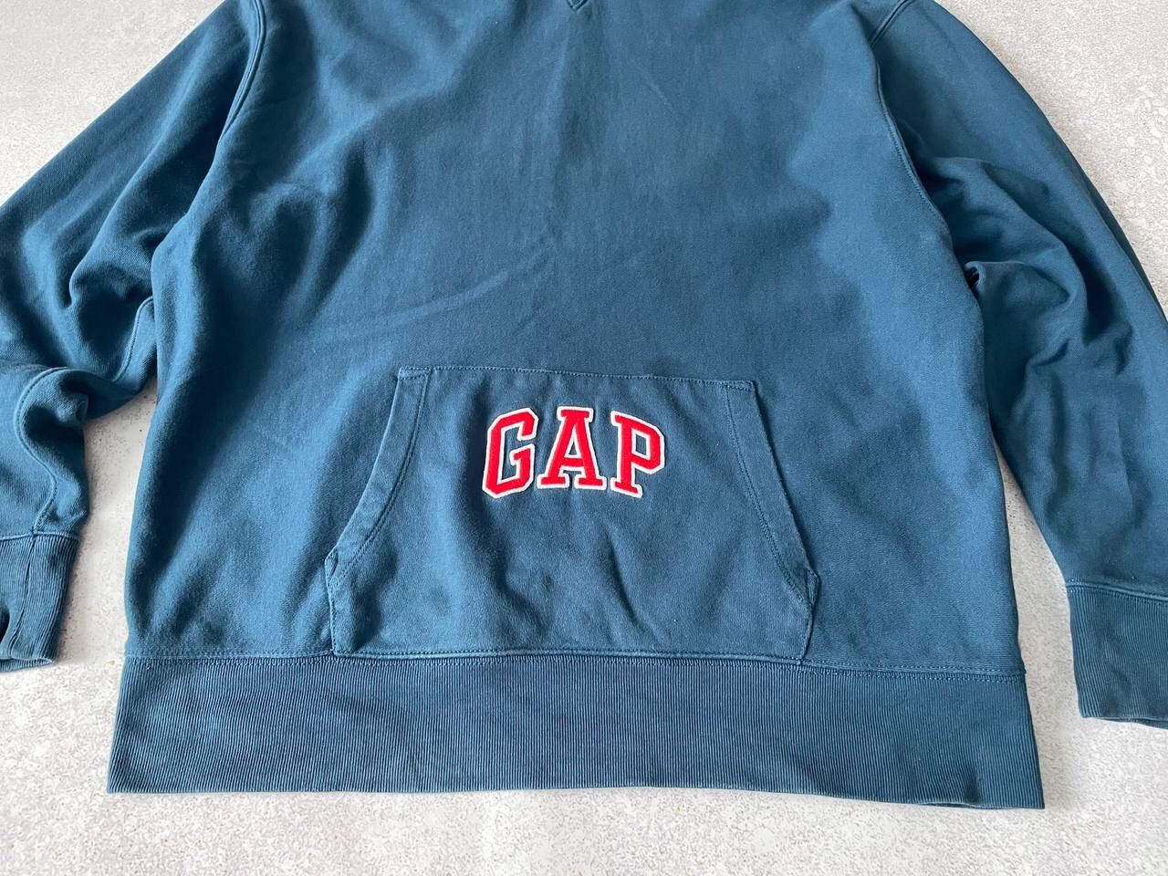 Gap × Vintage Vintage Gap Hoodie Big Embroidered Logo Y2K Ultra Rare Item Size US L / EU 52-54 / 3 - 2 Thumbnail