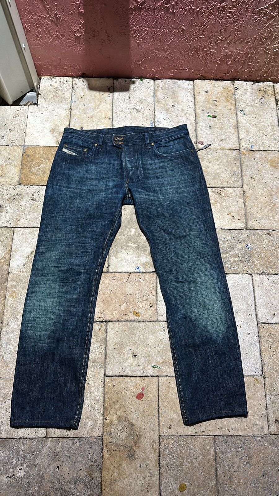 Diesel Diesel embroidered lion jeans Size US 31 - 1 Thumbnail