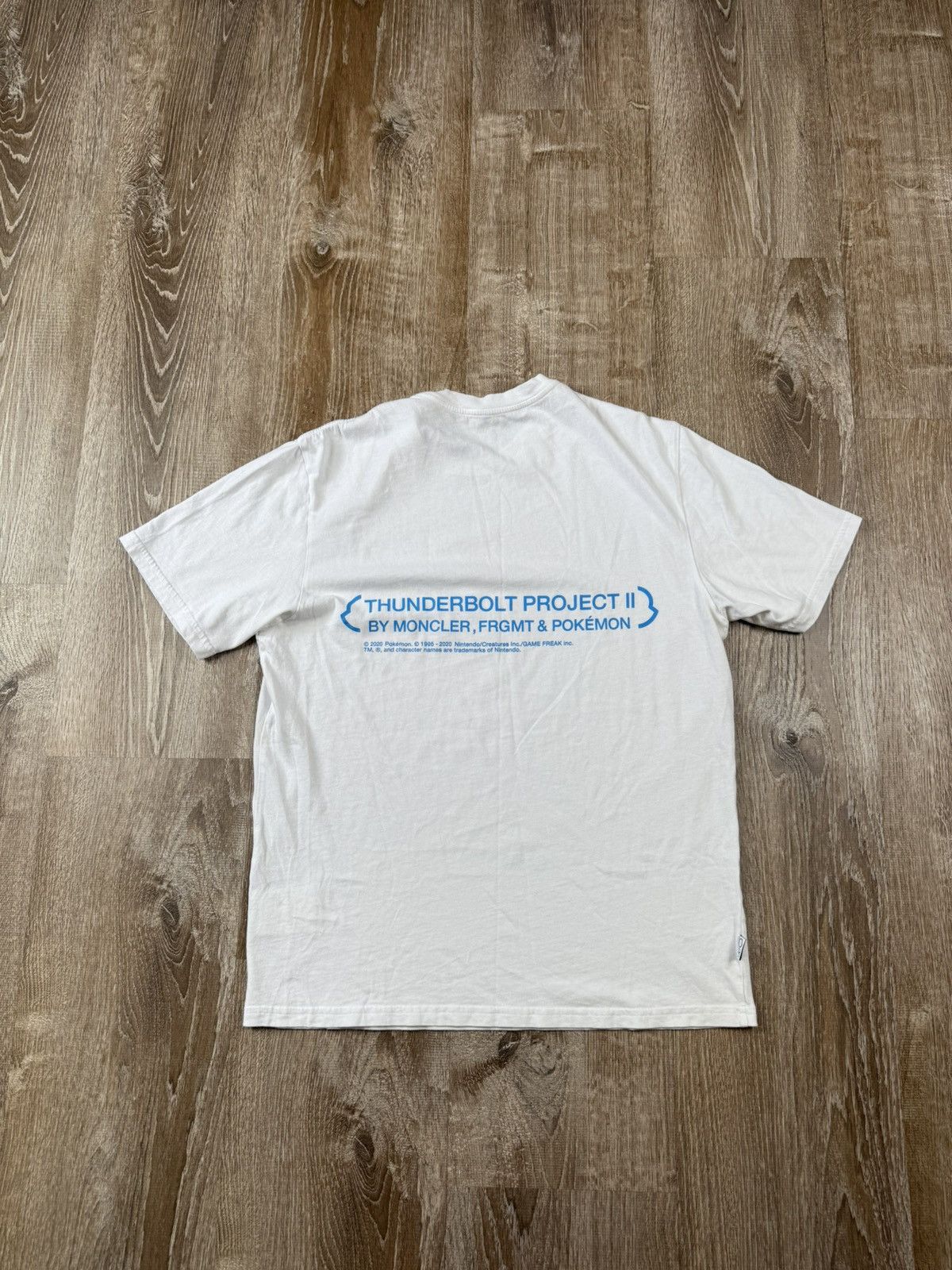 Moncler Moncler Fragment Thunderbolt Project Tee Size US S / EU 44-46 / 1 - 2 Thumbnail