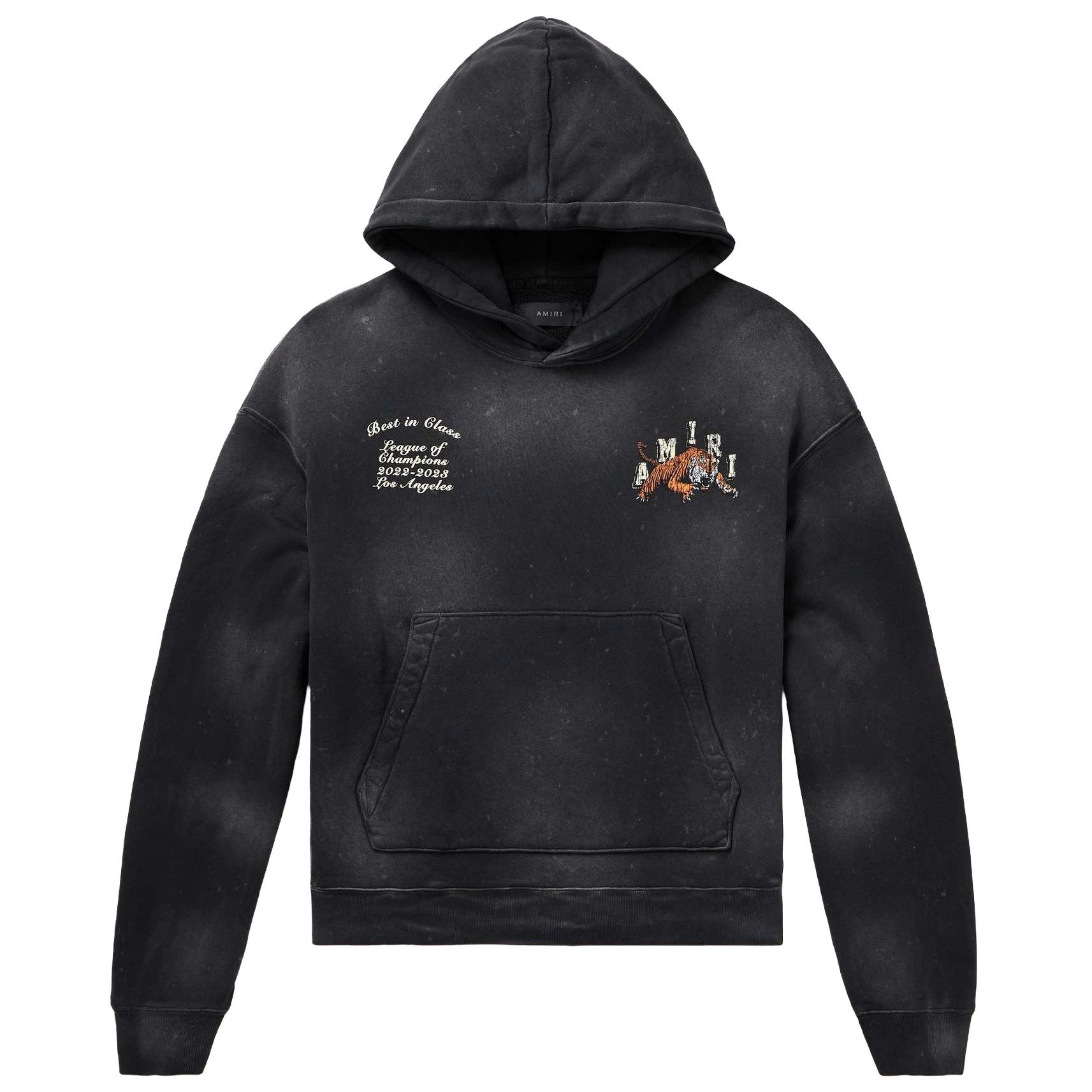 Amiri Vintage Tiger Varsity Hoodie Black Size US M / EU 48-50 / 2 - 1 Thumbnail