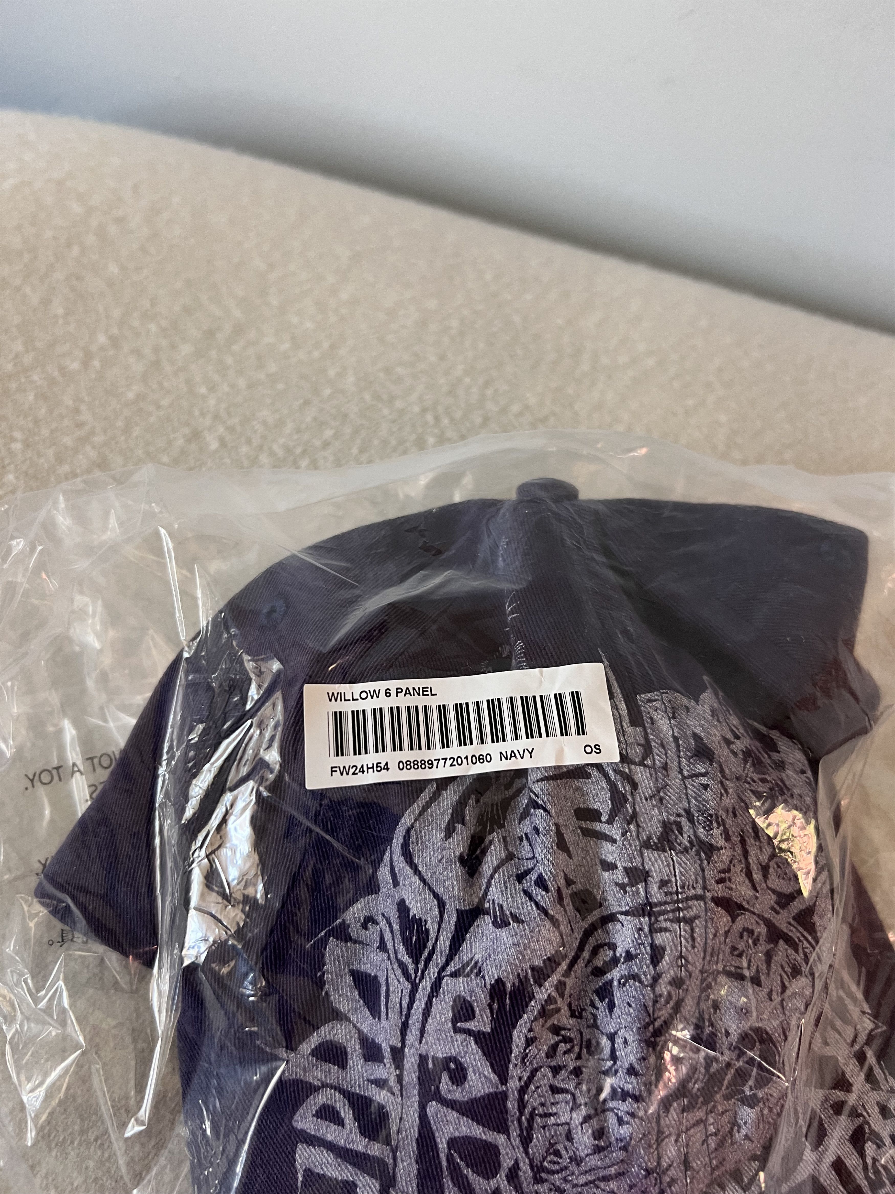 Supreme Supreme Liberty 6-Panel Hat in Navy Size ONE SIZE - 3 Thumbnail