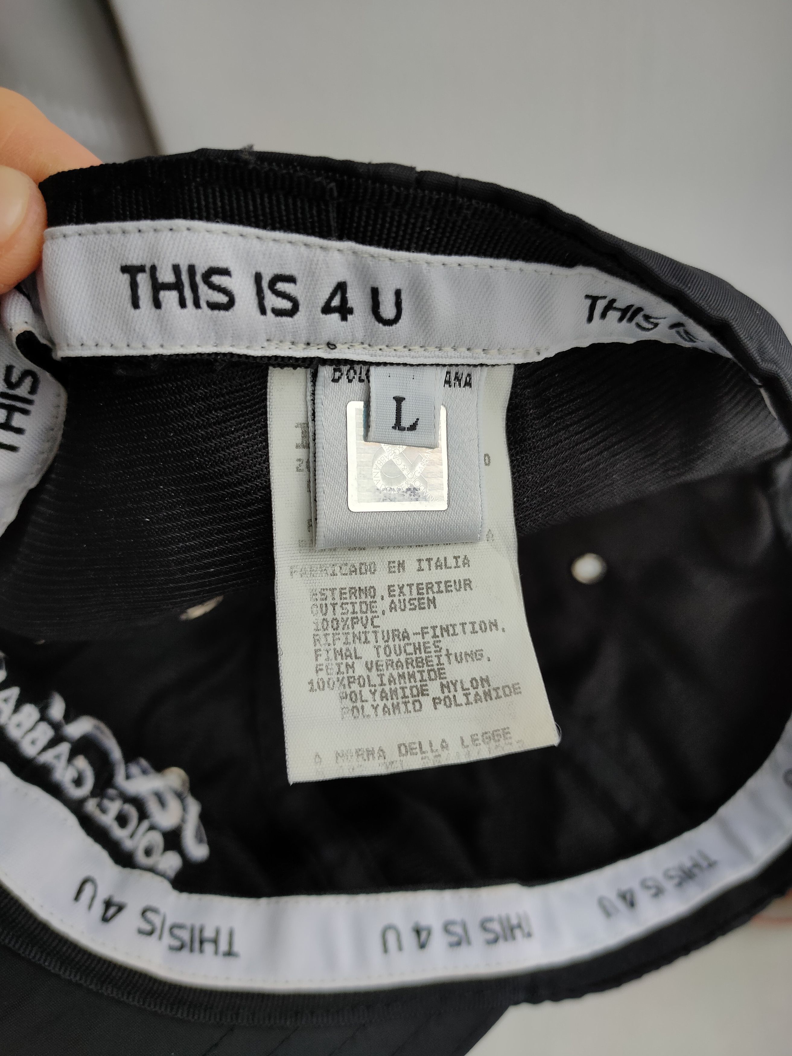 Dolce & Gabbana Vintage 90s Dolce Gabbana Nylon D&G Jeans Cap Hat Size ONE SIZE - 10 Thumbnail