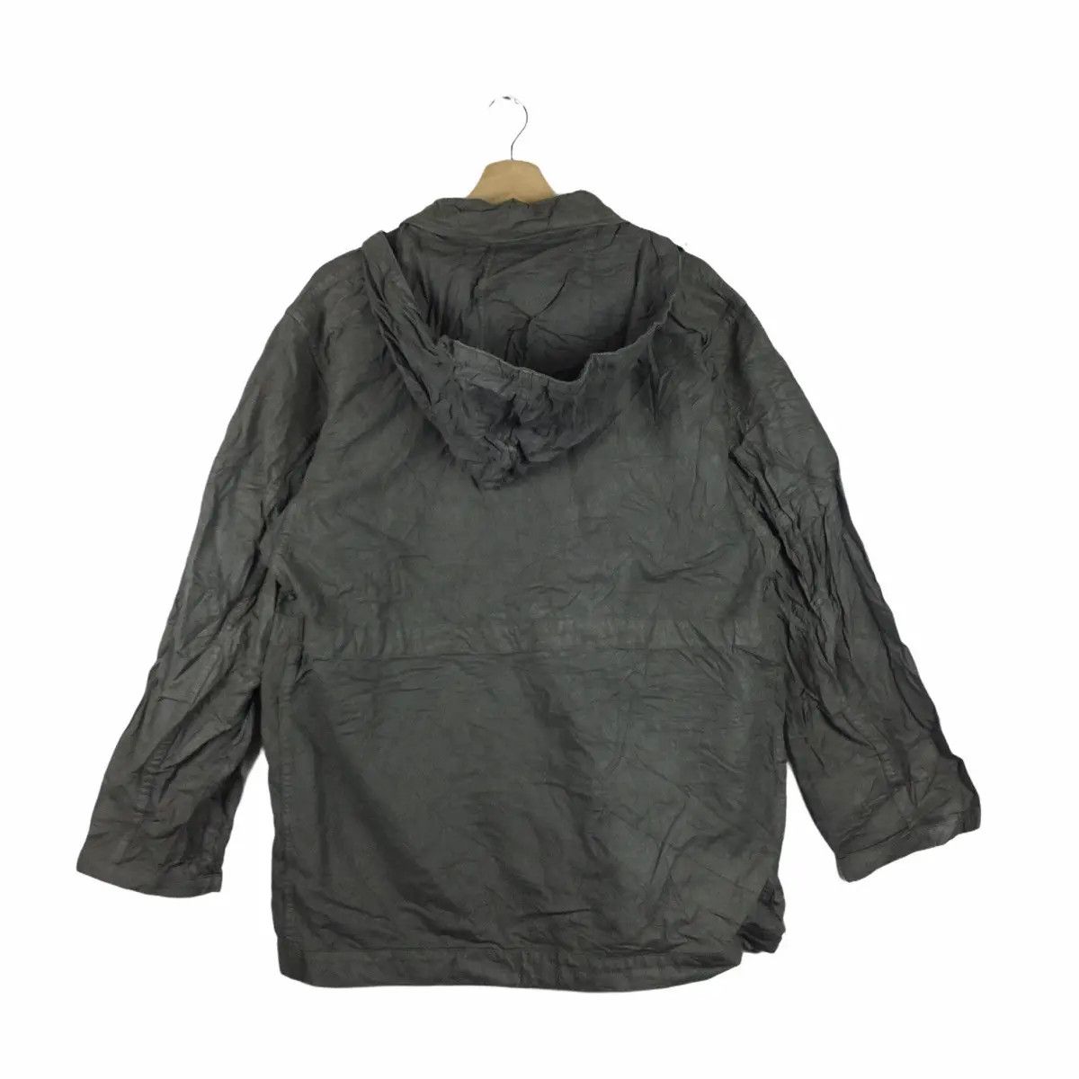 Vintage Vtg HEMWORK Parka Jacket Trench Coat Military Hoodie Size US M / EU 48-50 / 2 - 2 Thumbnail