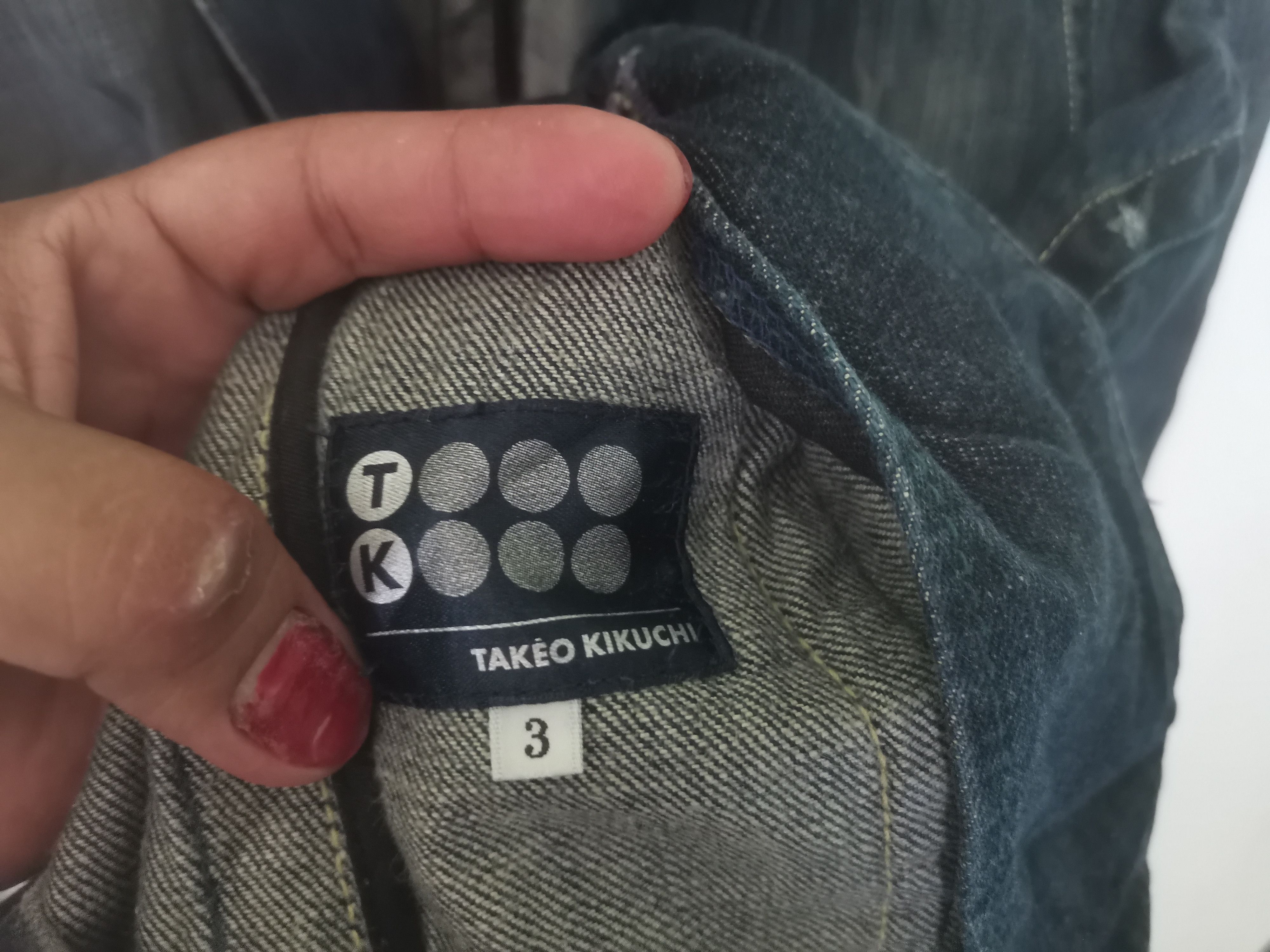 Takeo Kikuchi Rare Takeo Kikuchi denim jacket nice design Size M / US 6-8 / IT 42-44 - 4 Thumbnail