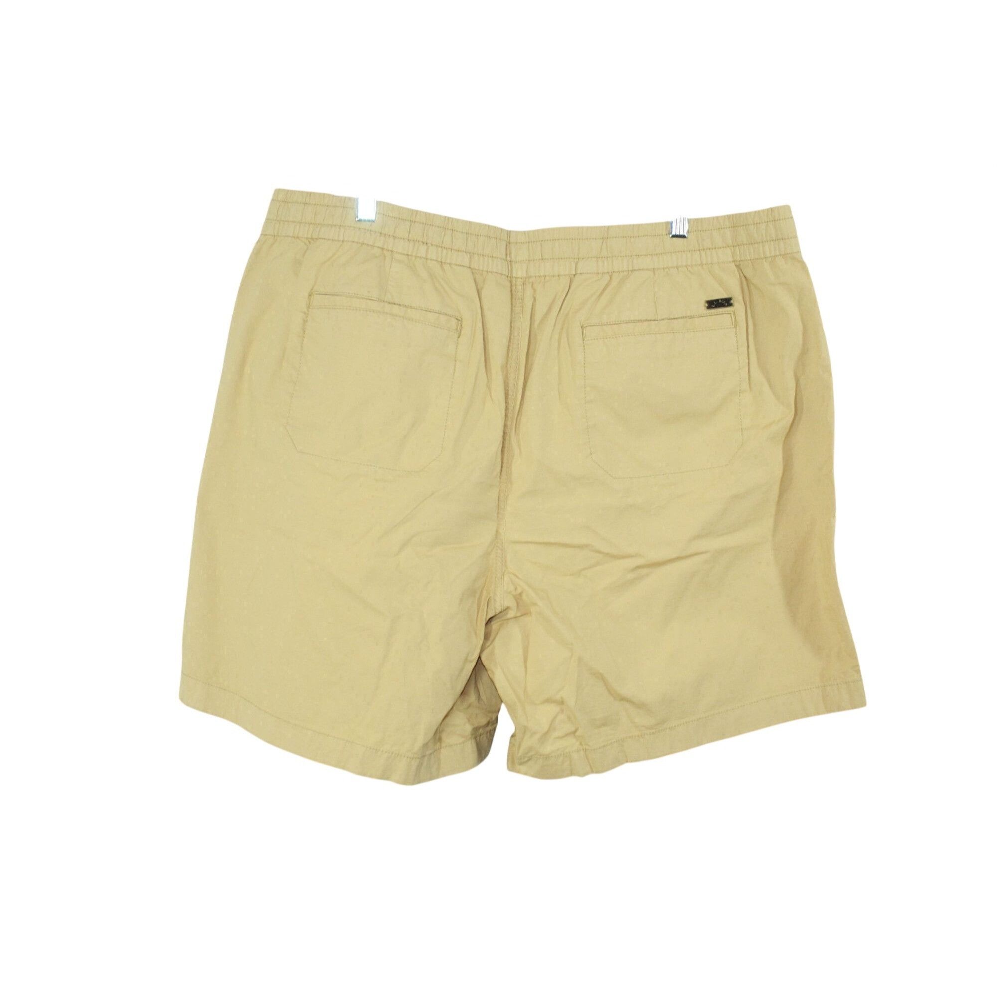 L.L. Bean LL Bean Women’s Pull On Shorts Tan Elastic Waist Drawstring Size 42" / US 20 - 2 Thumbnail
