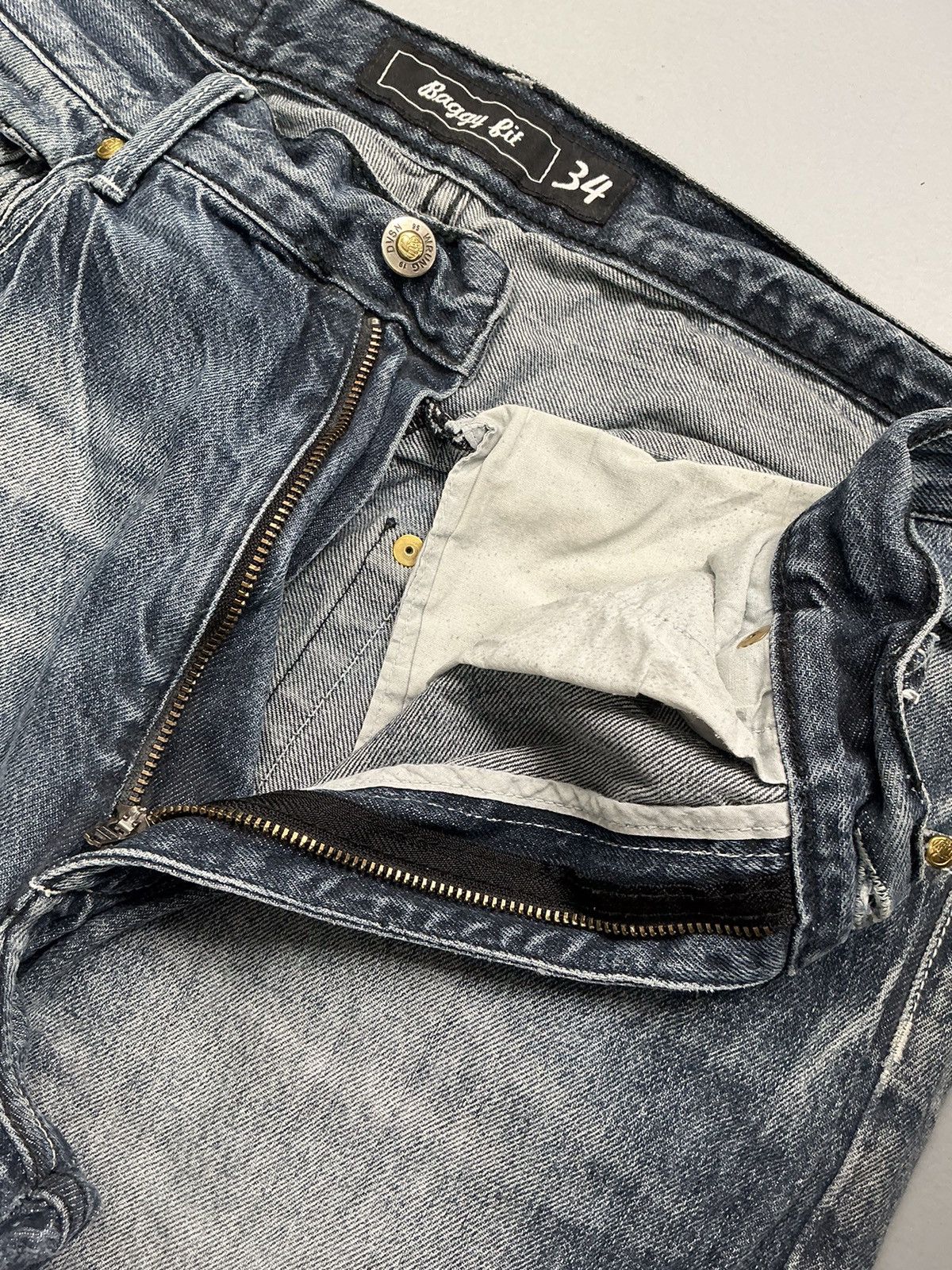 Wrung Vintage wrung Davidson embroidered denim Size US 36 / EU 52 - 8 Thumbnail