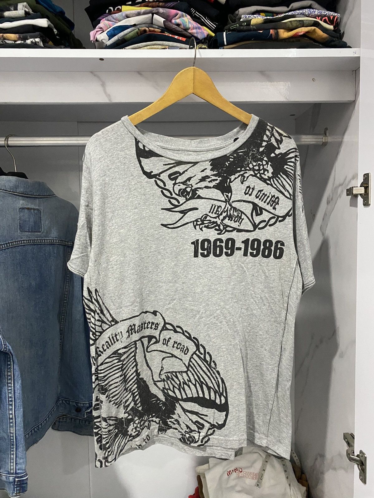 Beauty Beast × Hysteric Glamour × Japanese Brand Japanese Eagle Poem Hysteric Beautybeast Size US L / EU 52-54 / 3 - 5 Thumbnail